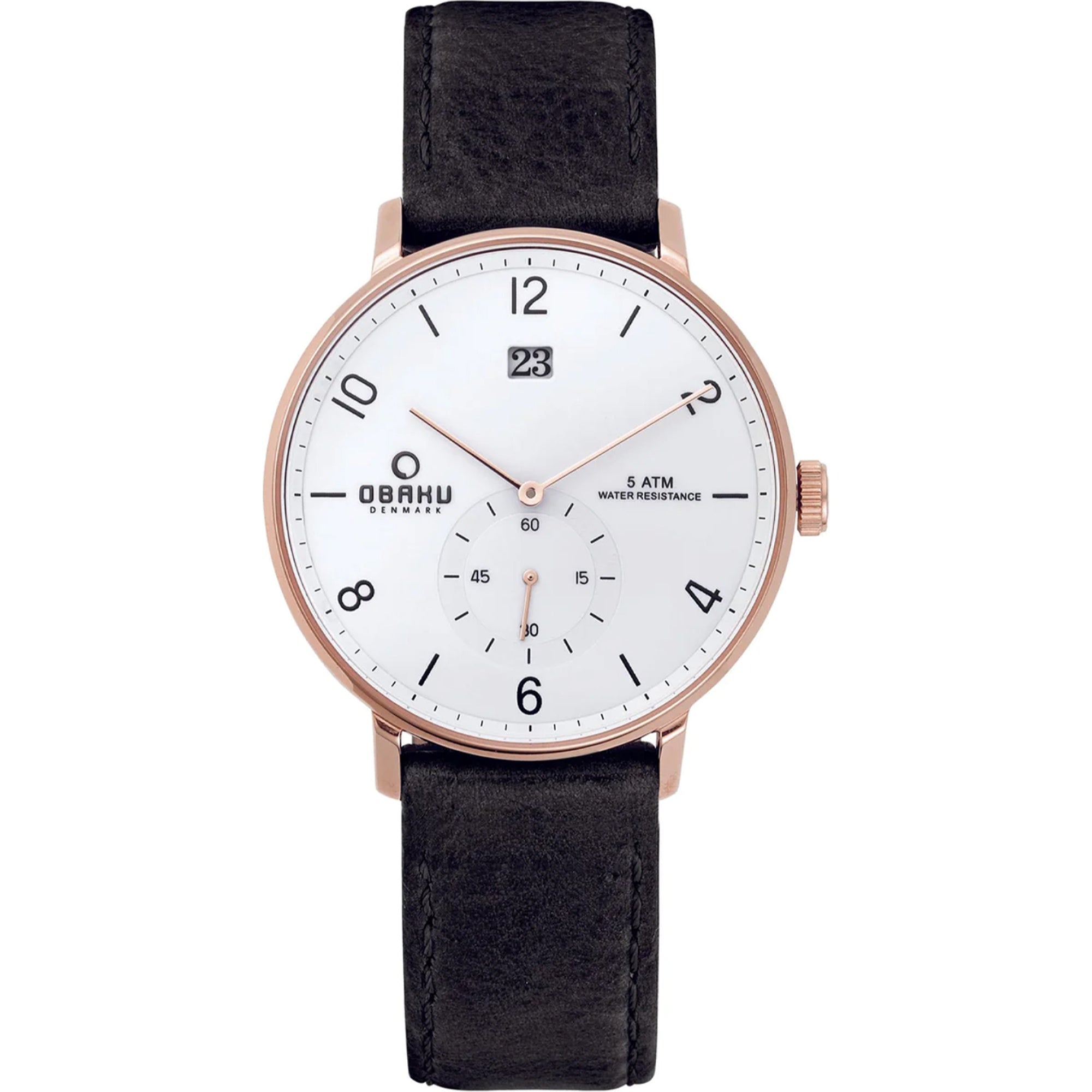 Obaku Quartz Denmark White Dial Women's Watch V190GDVWRB