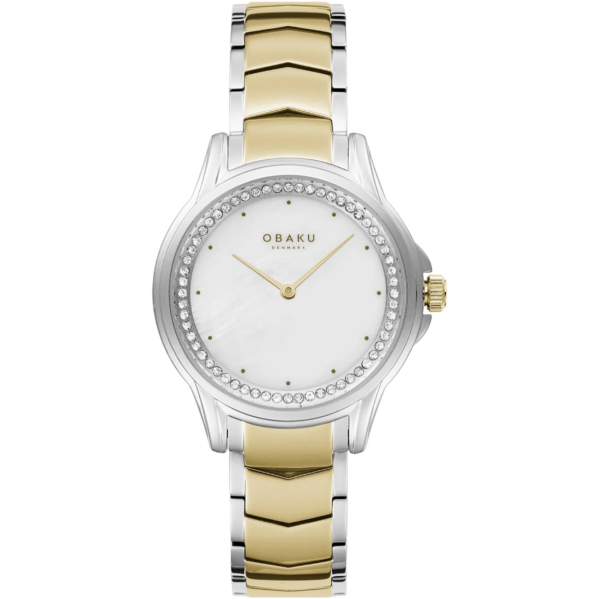 Obaku Quartz Jasmin Mother of pearl Dial Women's Watch V261LECWSF