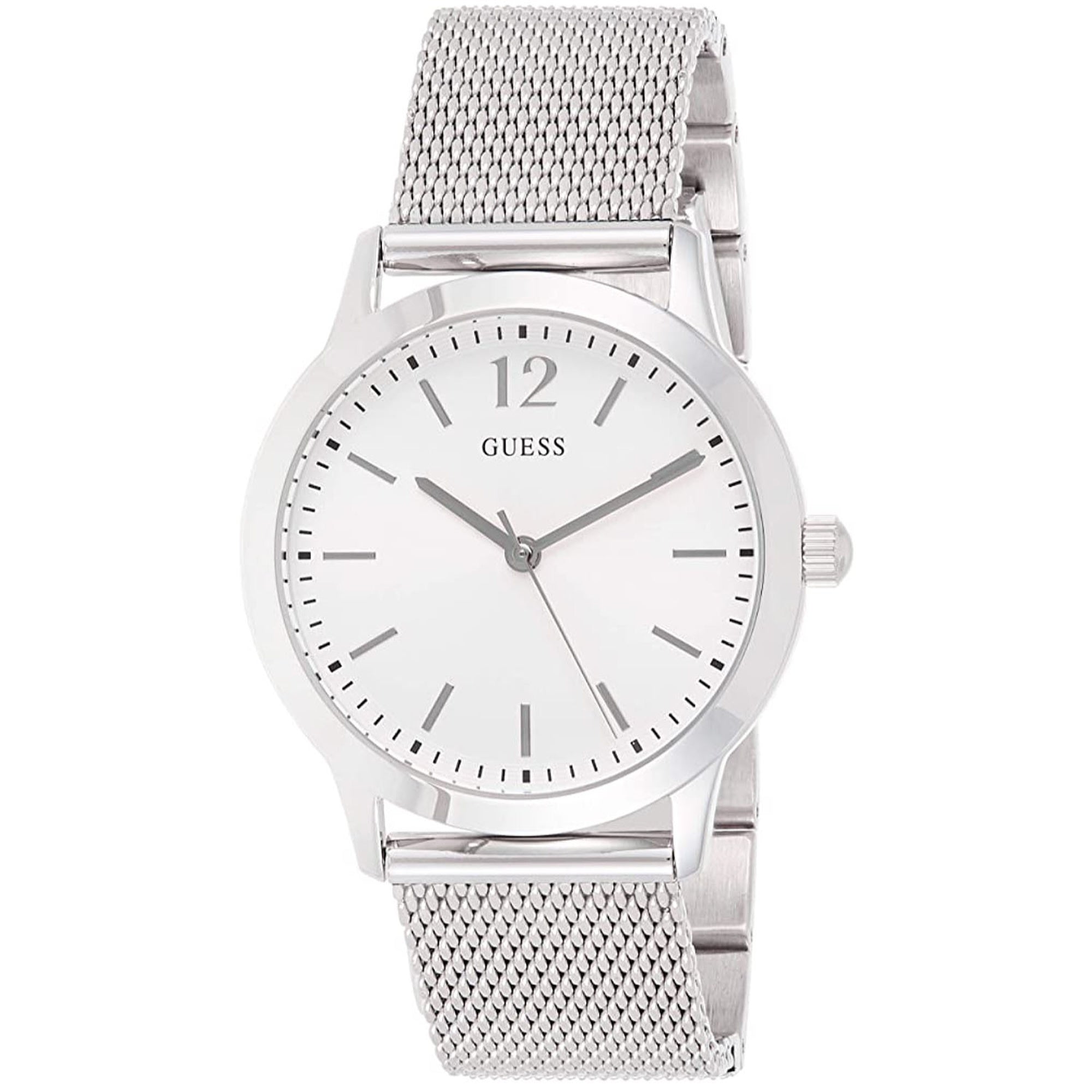 Guess Quartz Classic White Dial Men's Watch W0921G1