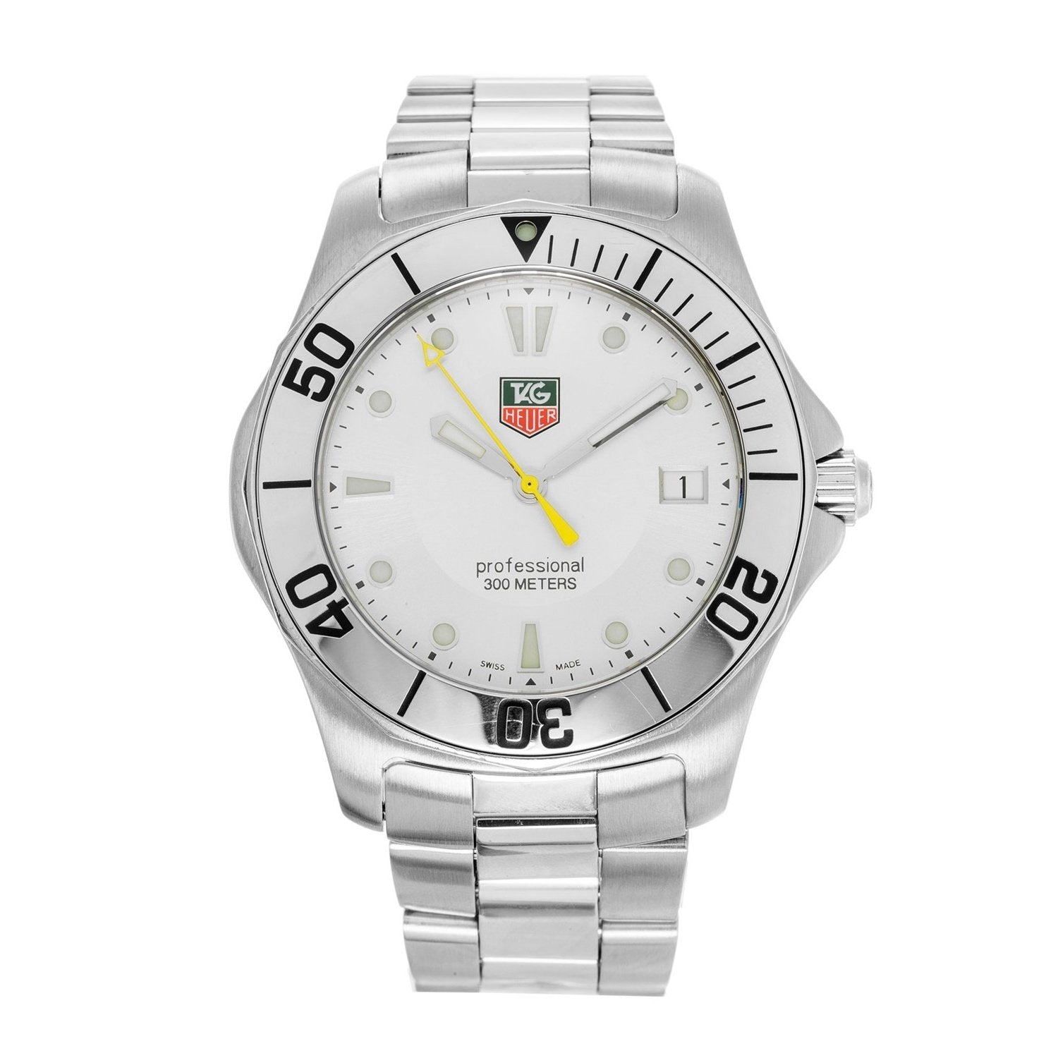 Tag Heuer Aquaracer Quartz Silver Dial Men's Watch WAB1111.BA0801