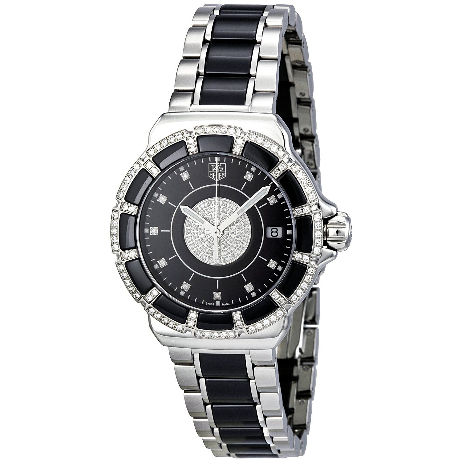 Tag Heuer Formula 1 Quartz Diamond Black Dial Women's Watch WAH1219.BA0859