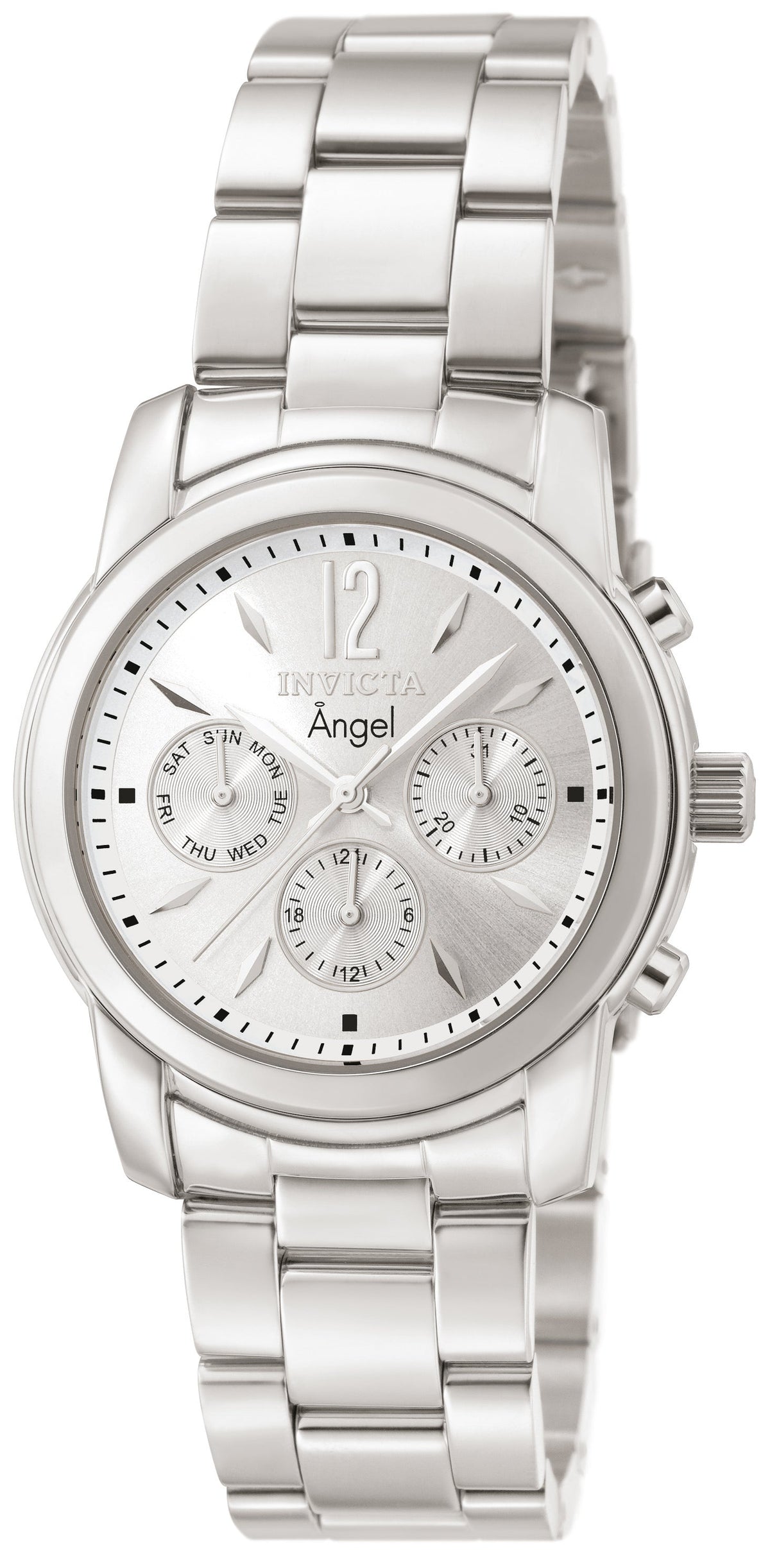 Invicta Quartz Angel Silver Dial Women's Watch 0461