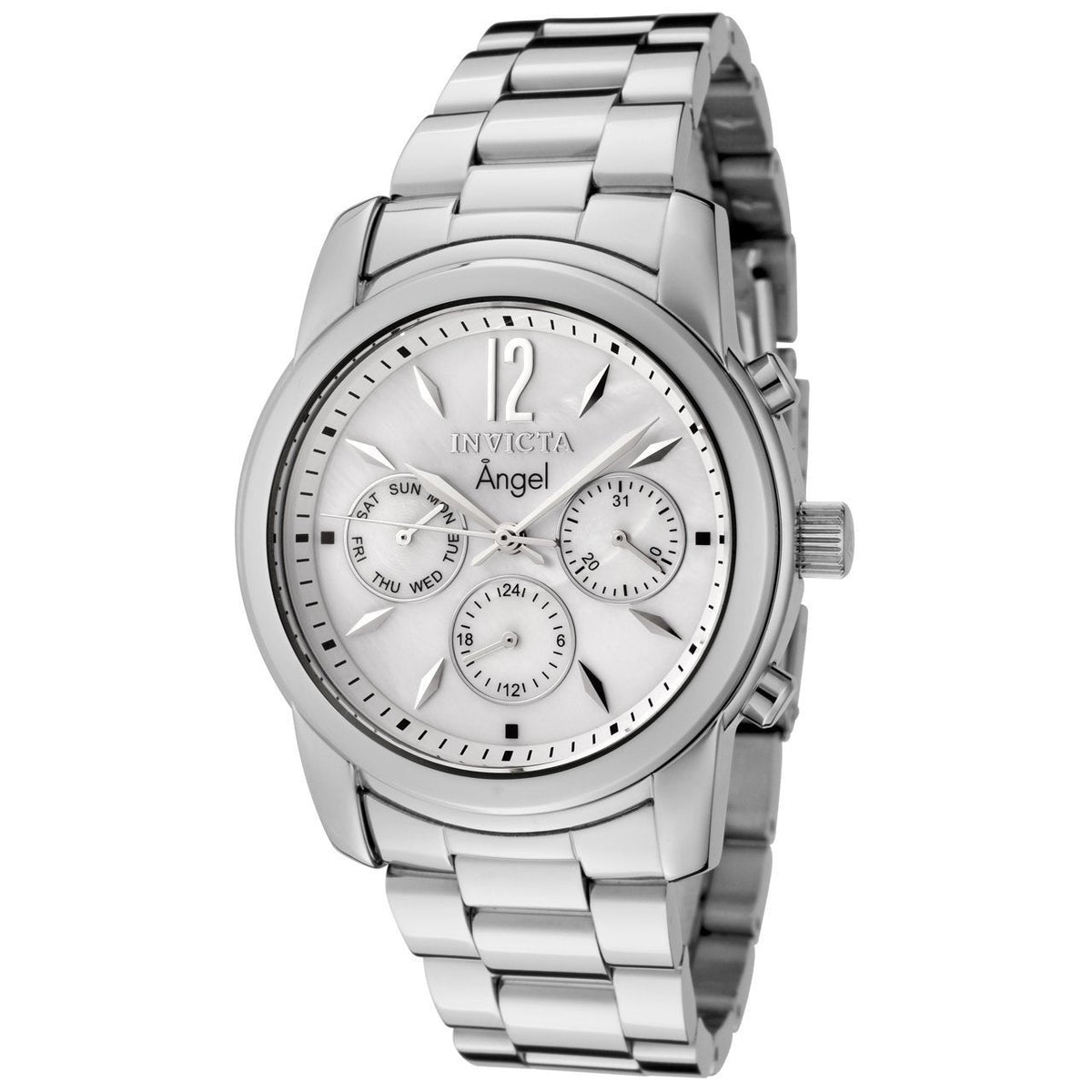 Invicta Quartz Angel Mother of Pearl Dial Women's Watch 0463