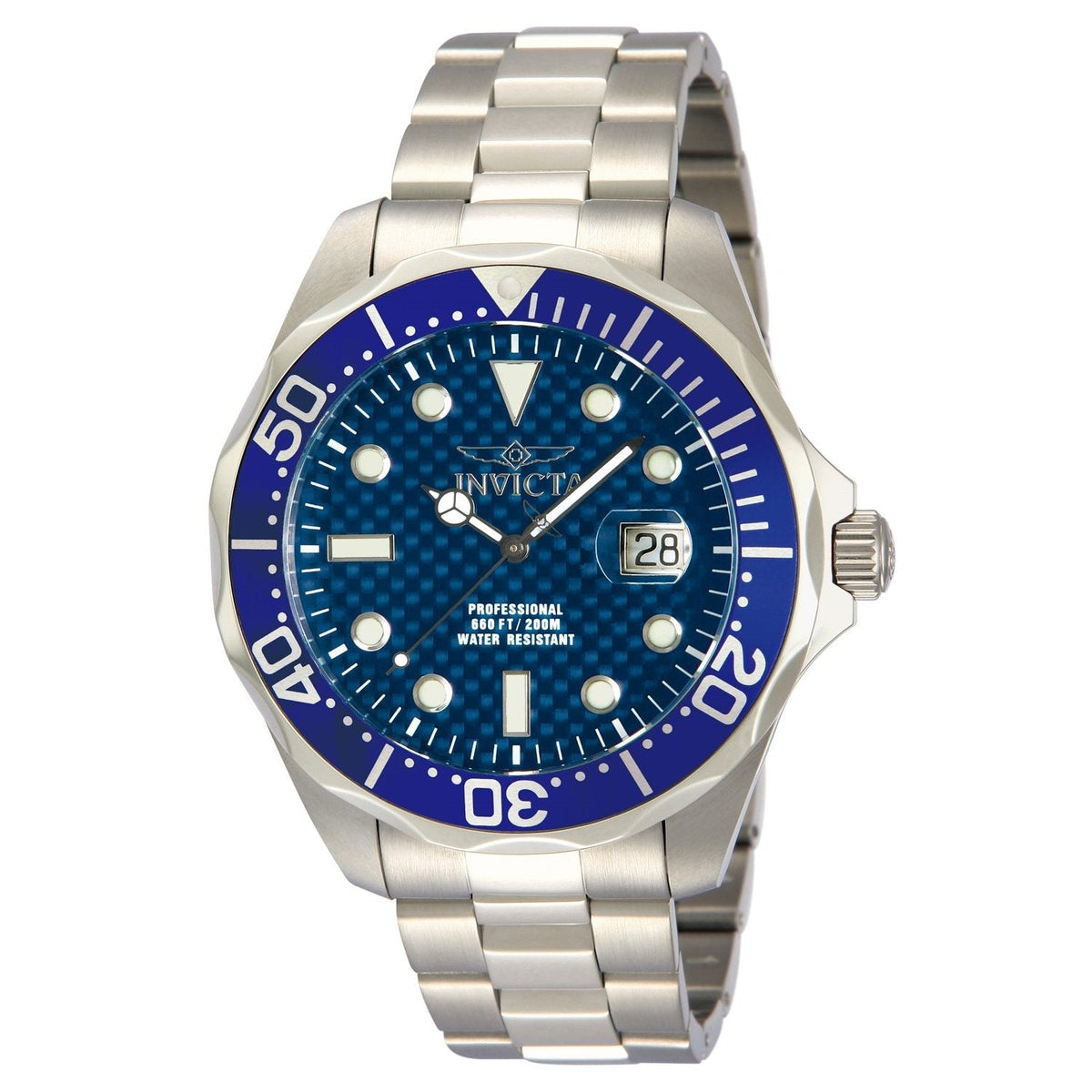 Invicta Quartz Pro Diver Blue Dial Men's Watch 12563