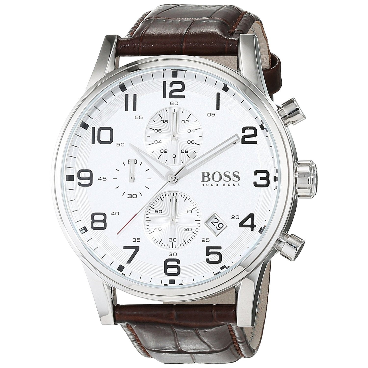 Hugo Boss Black Quartz Chronograph Silver Dial Men's Watch 1512447