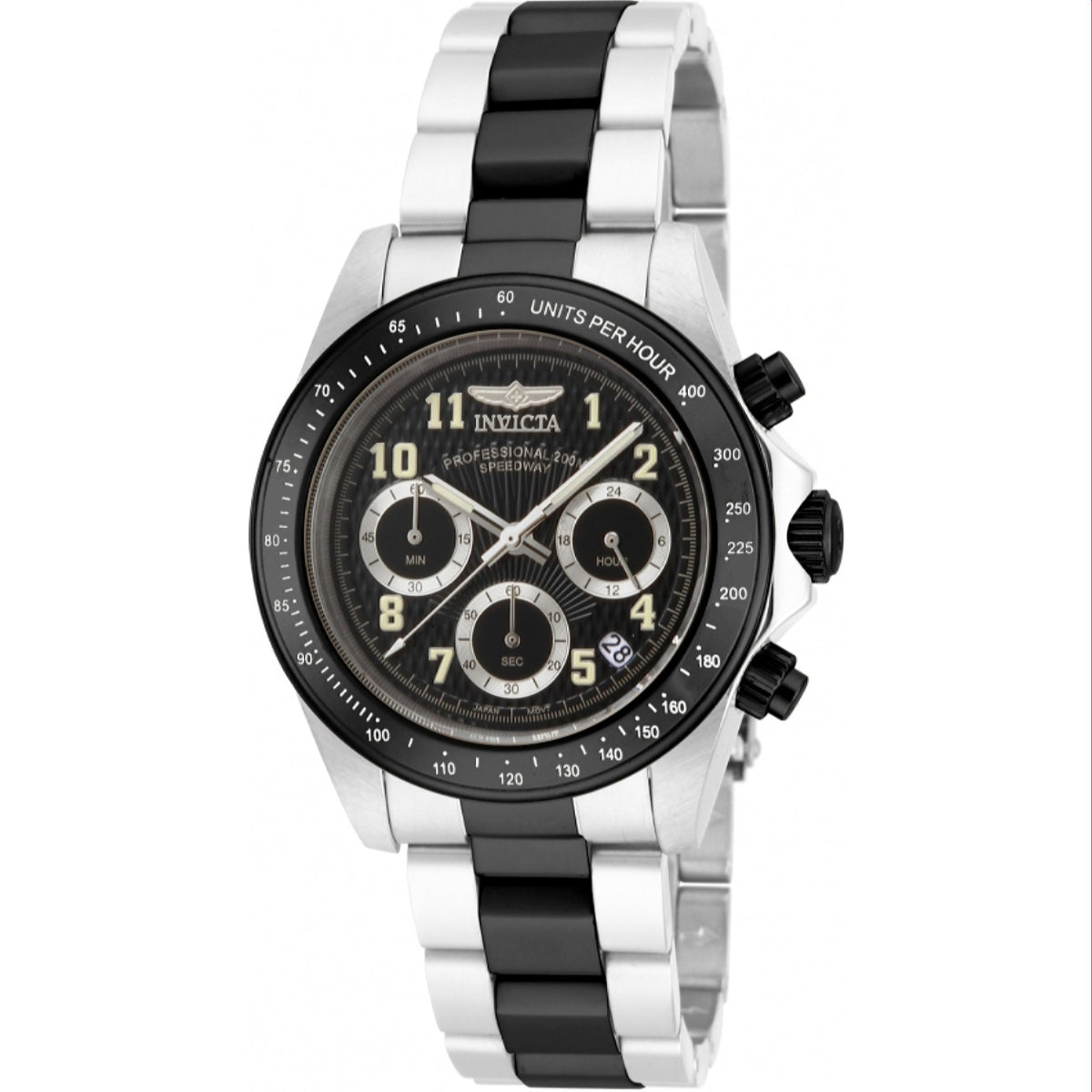 Invicta Quartz Speedway Charcoal Dial Men's Watch 17031