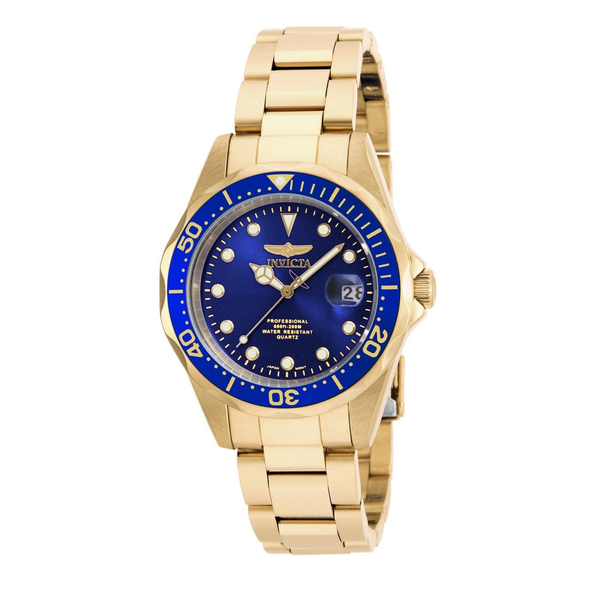 Invicta Quartz Pro Diver Blue Dial Men's Watch 17052