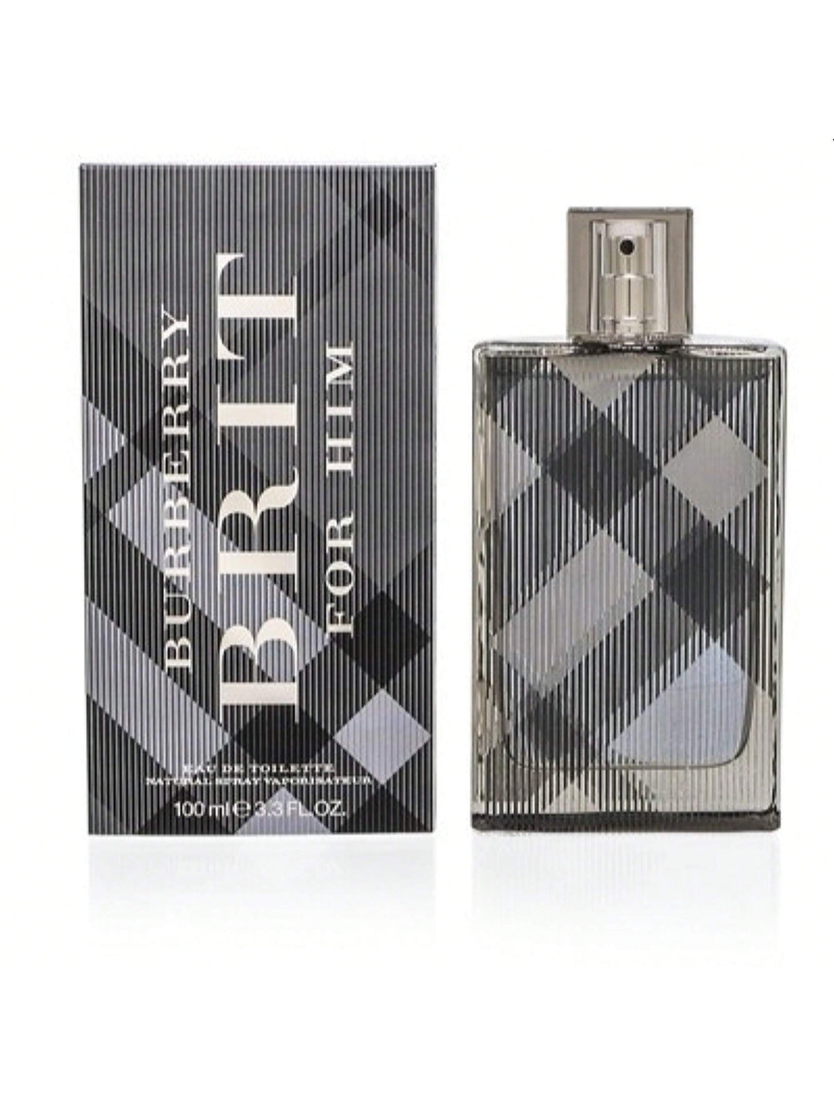 Burberry Brit Men by Burberry EDT Spray 3.3 Oz - Men 3614226905154