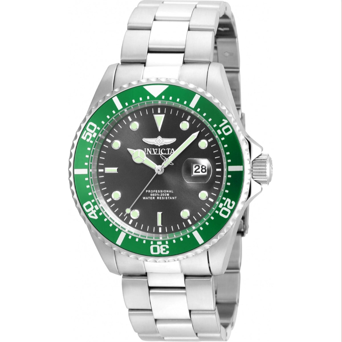 Invicta Quartz Pro Diver Black Dial Men's Watch 22021