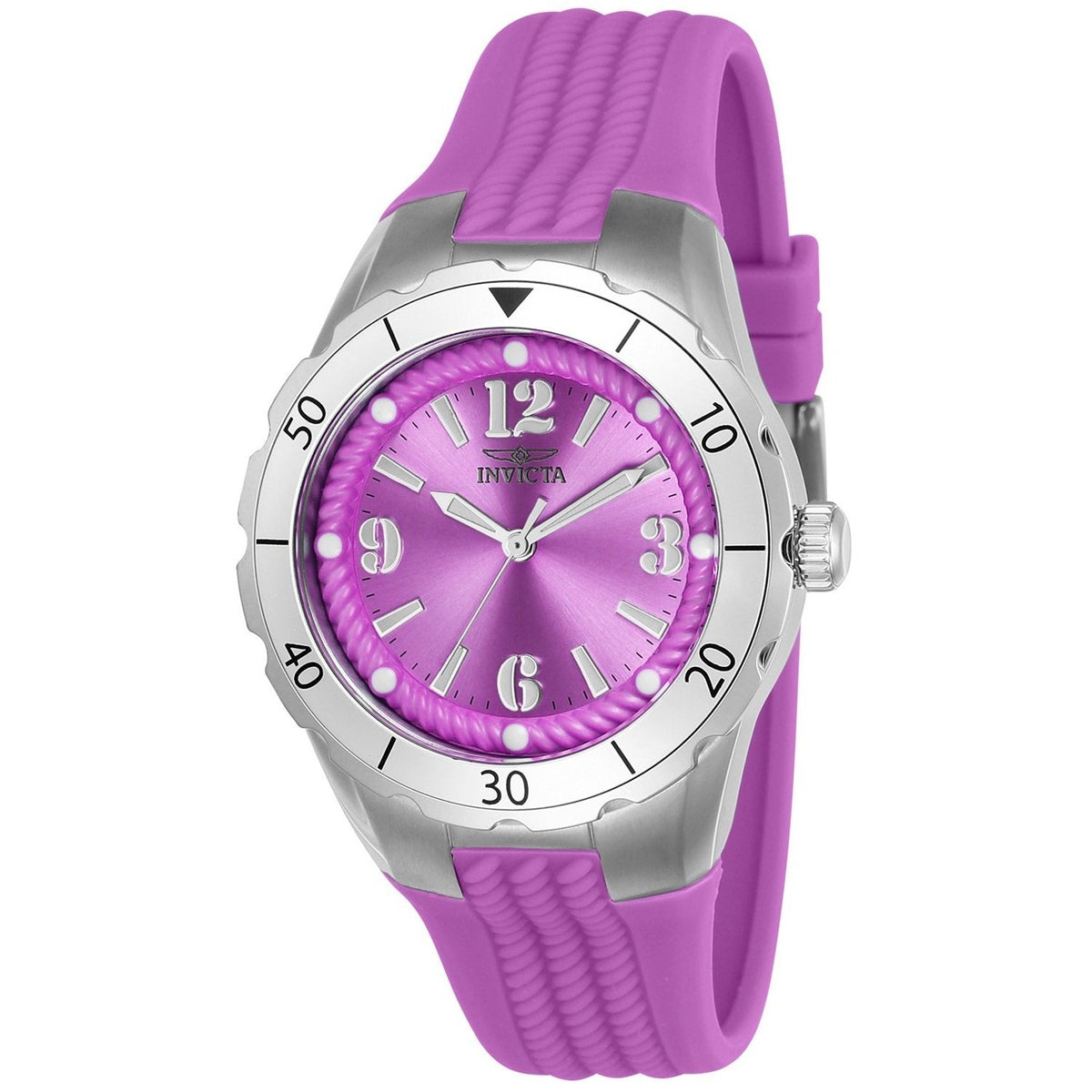 Invicta Quartz Angel Purple Dial Women's Watch 24123