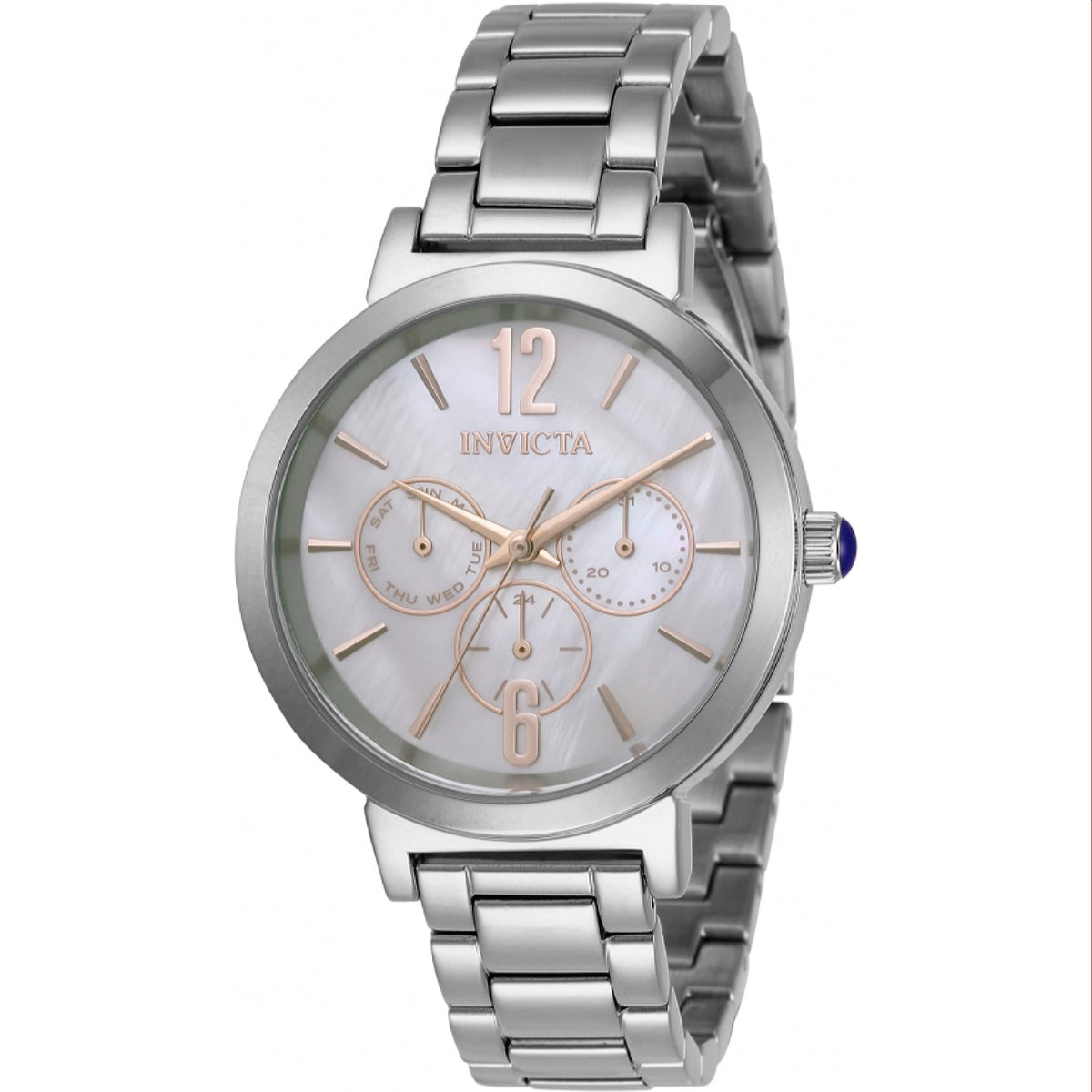 Invicta Quartz Angel Mother of Pearl Dial Women's Watch 31082