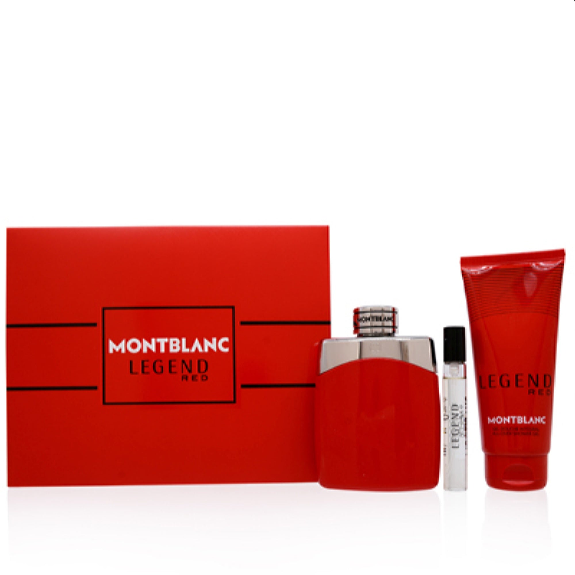 Mont Blanc Men's Montblanc Legend Red Mont Blanc Set  3386460130455