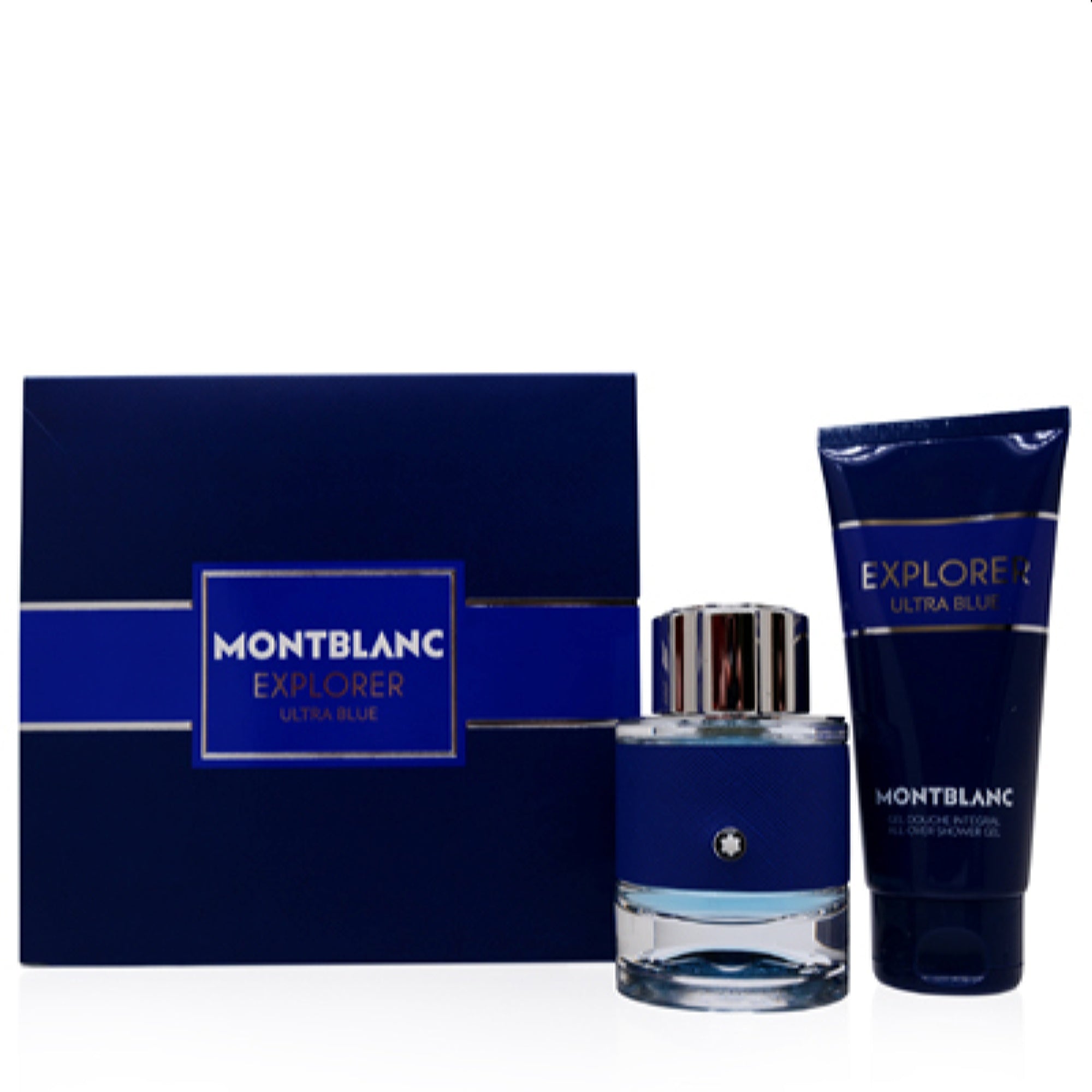 Mont Blanc Men's Explorer Ultra Blue Mont Blanc Set  3386460130592