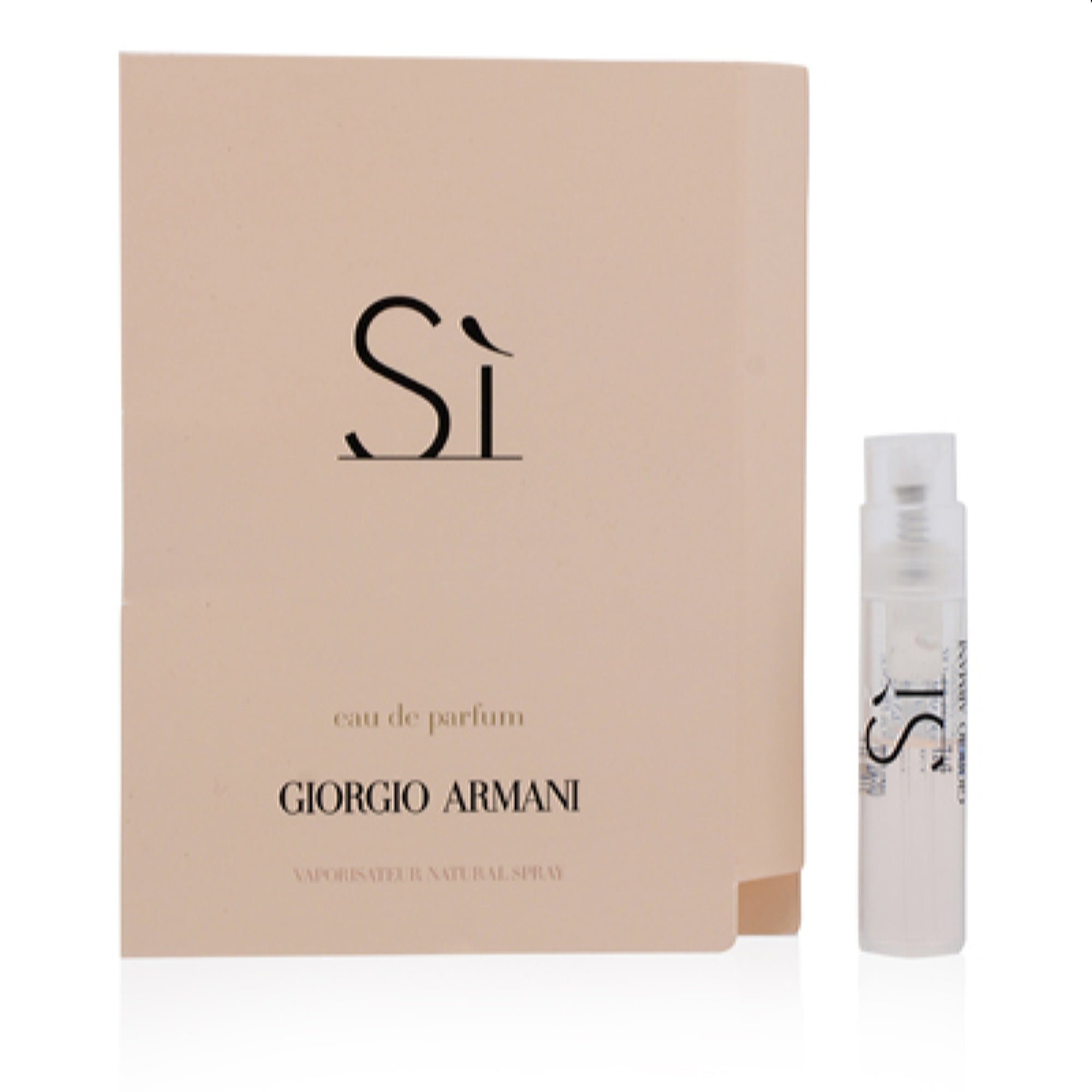 Giorgio Armani Women's Si Giorgio Armani Edp Spray Vial 0.05 Oz (1.5 Ml)   3605521816795
