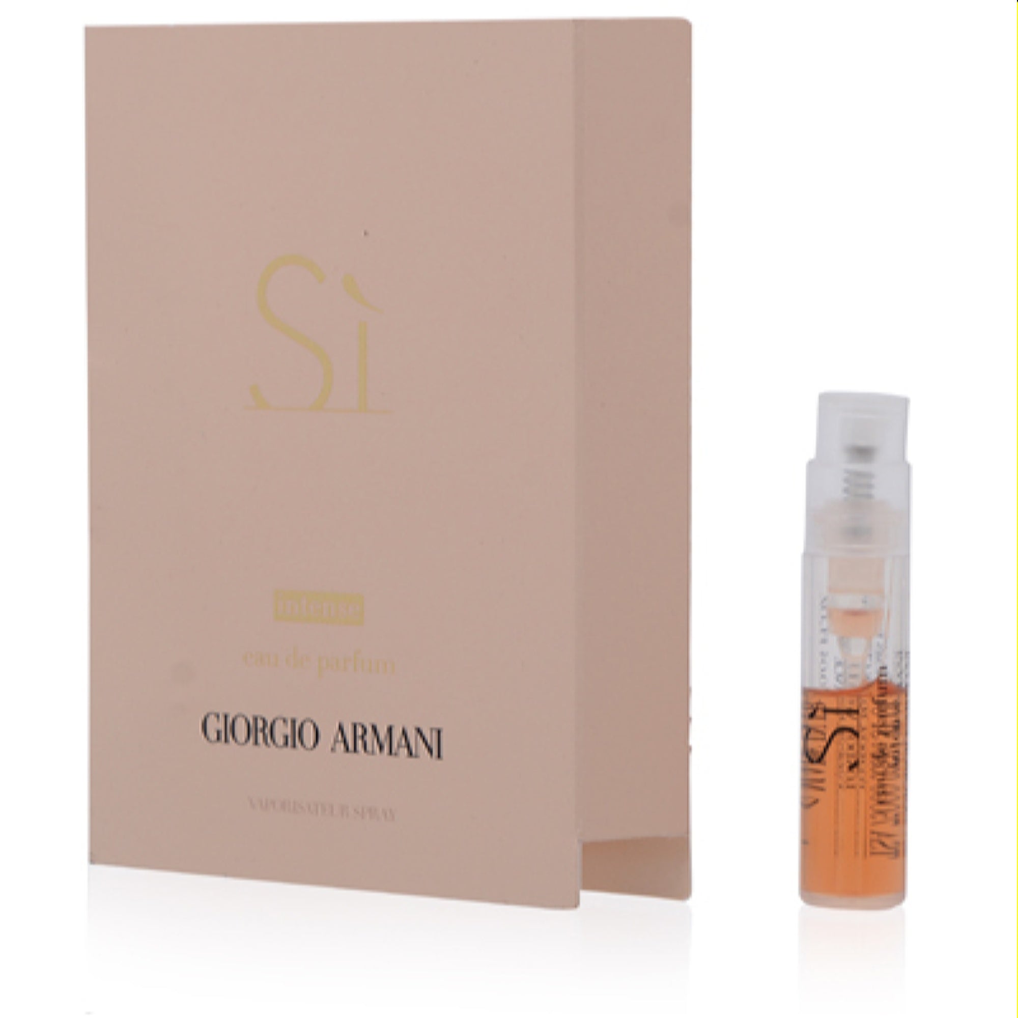 Giorgio Armani Women's Si Intense Giorgio Armani Edp Spray Vial 0.04 Oz (1.2 Ml)   3614273313100
