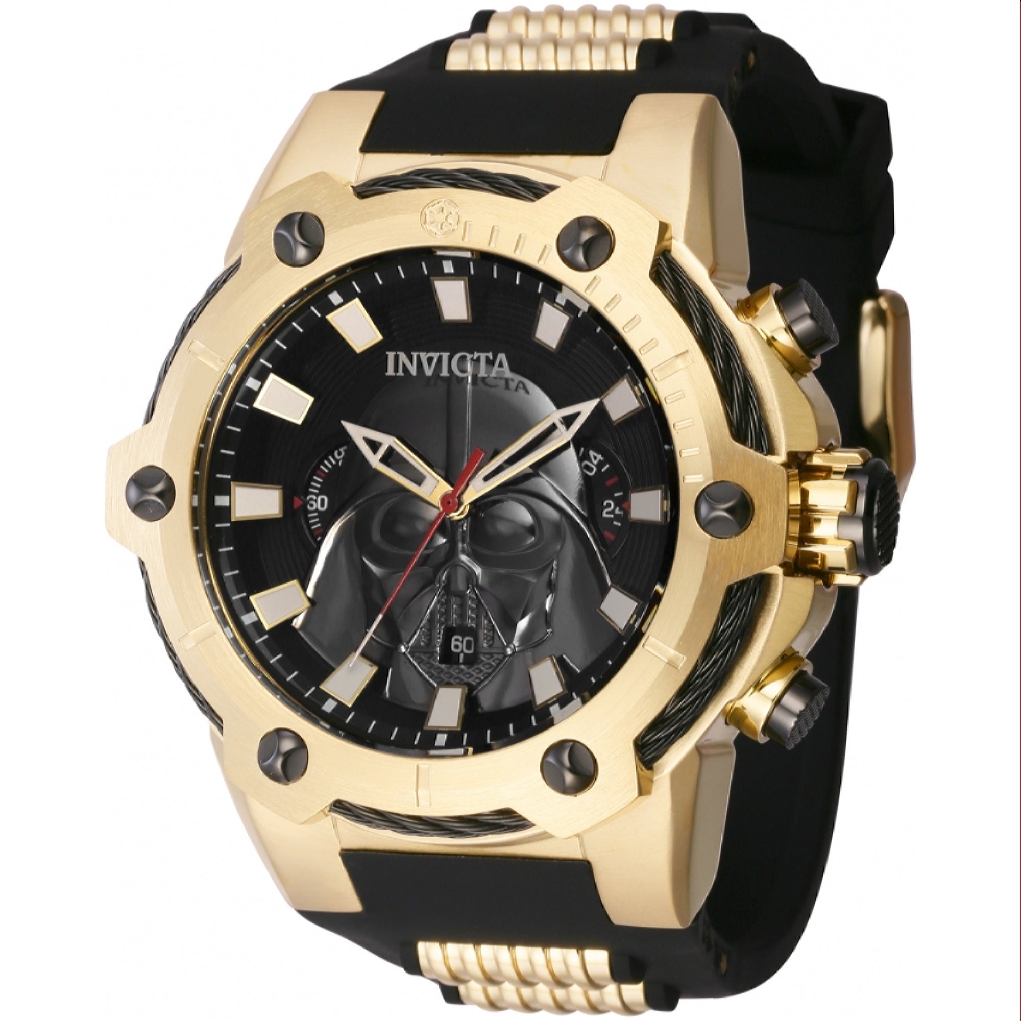 Invicta Star Wars Quartz Star Wars Darth Vader Black Dial Men's Watch 41166
