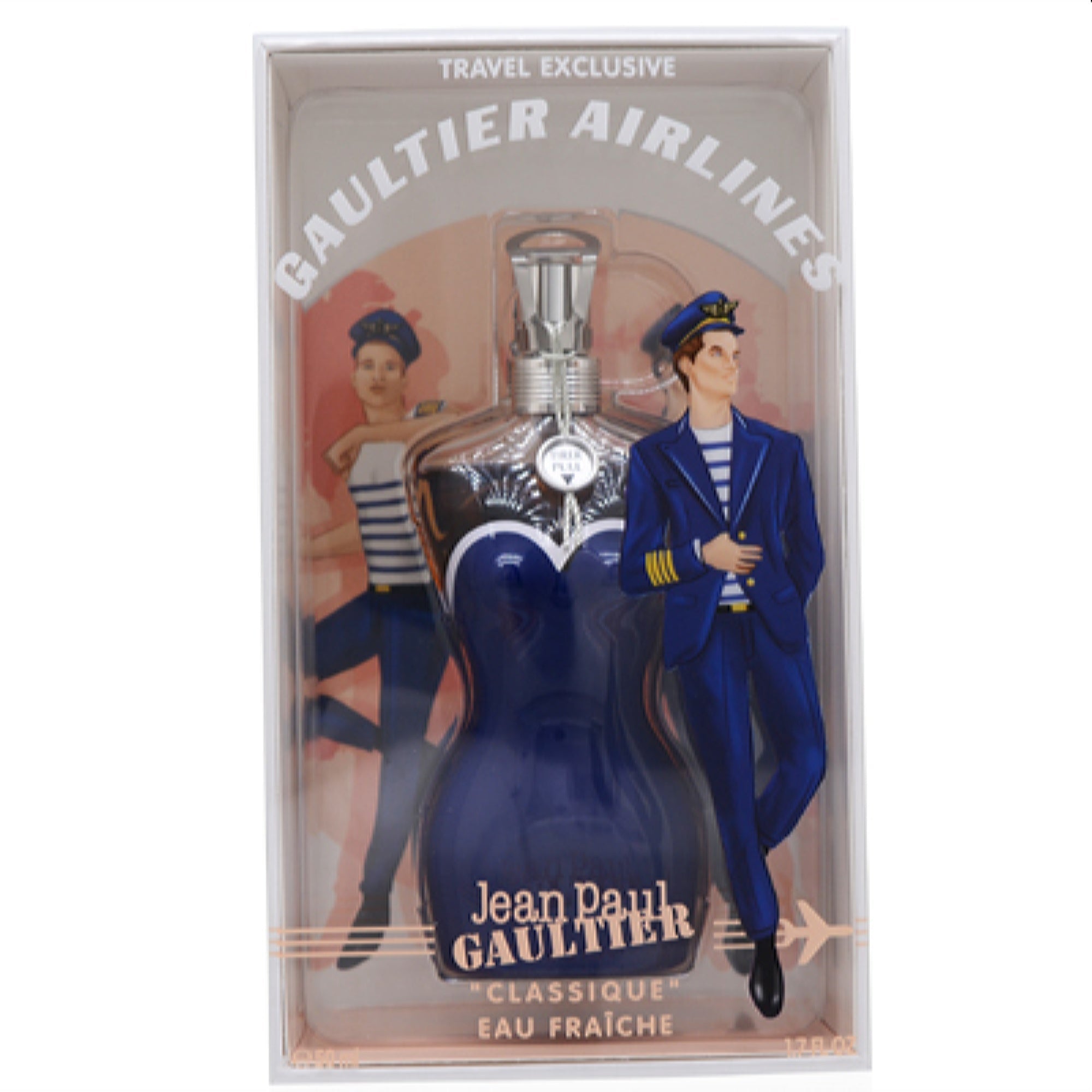 Jean Paul Gaultier  Jean Paul Gaultier Classique J.P.G. Airlines Edt Eau Fraiche Spray Travel Edt1.7 8435415019026