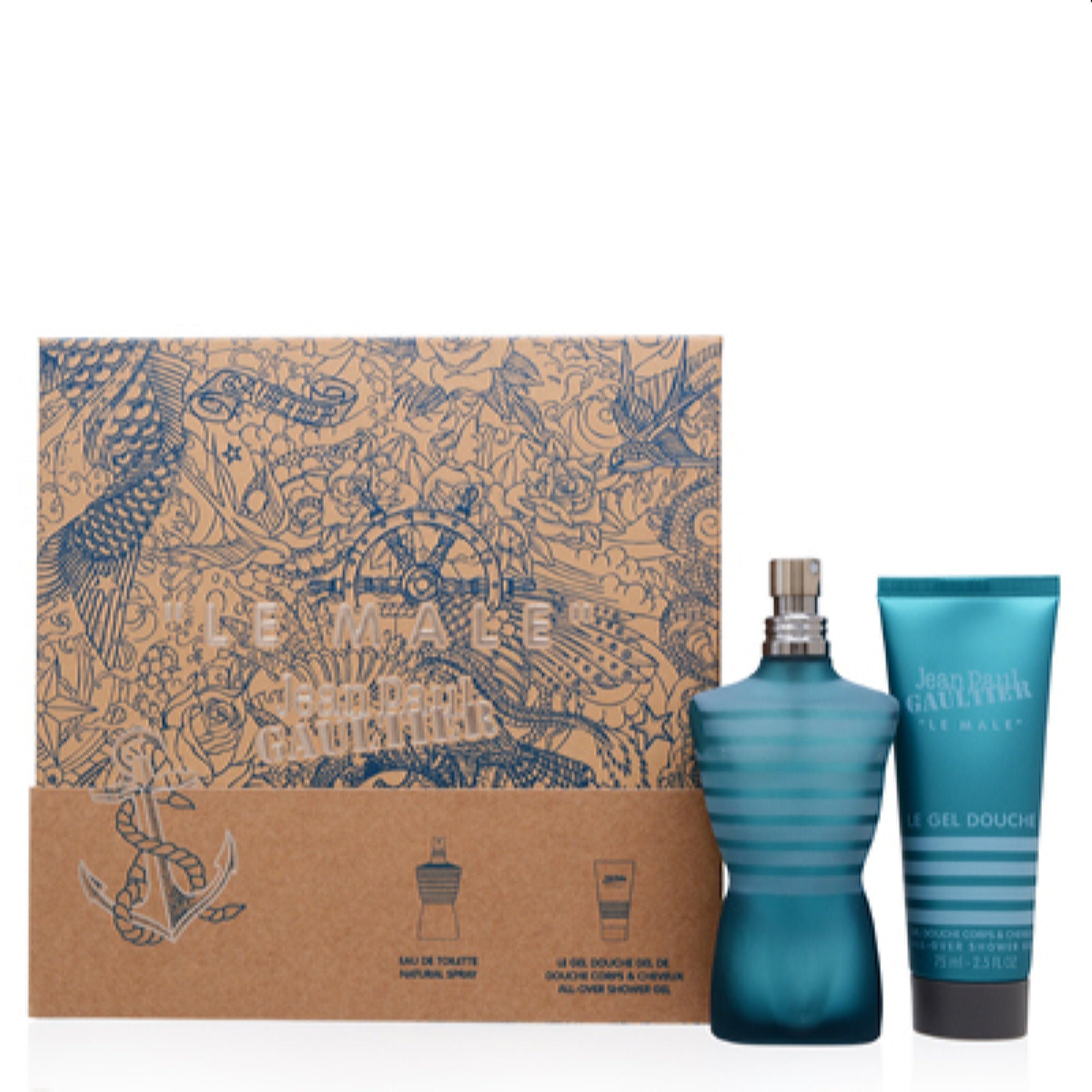 Jean Paul Gaultier Men's Jean Paul Gaultier Le Male J.P.G Set  8435415081238
