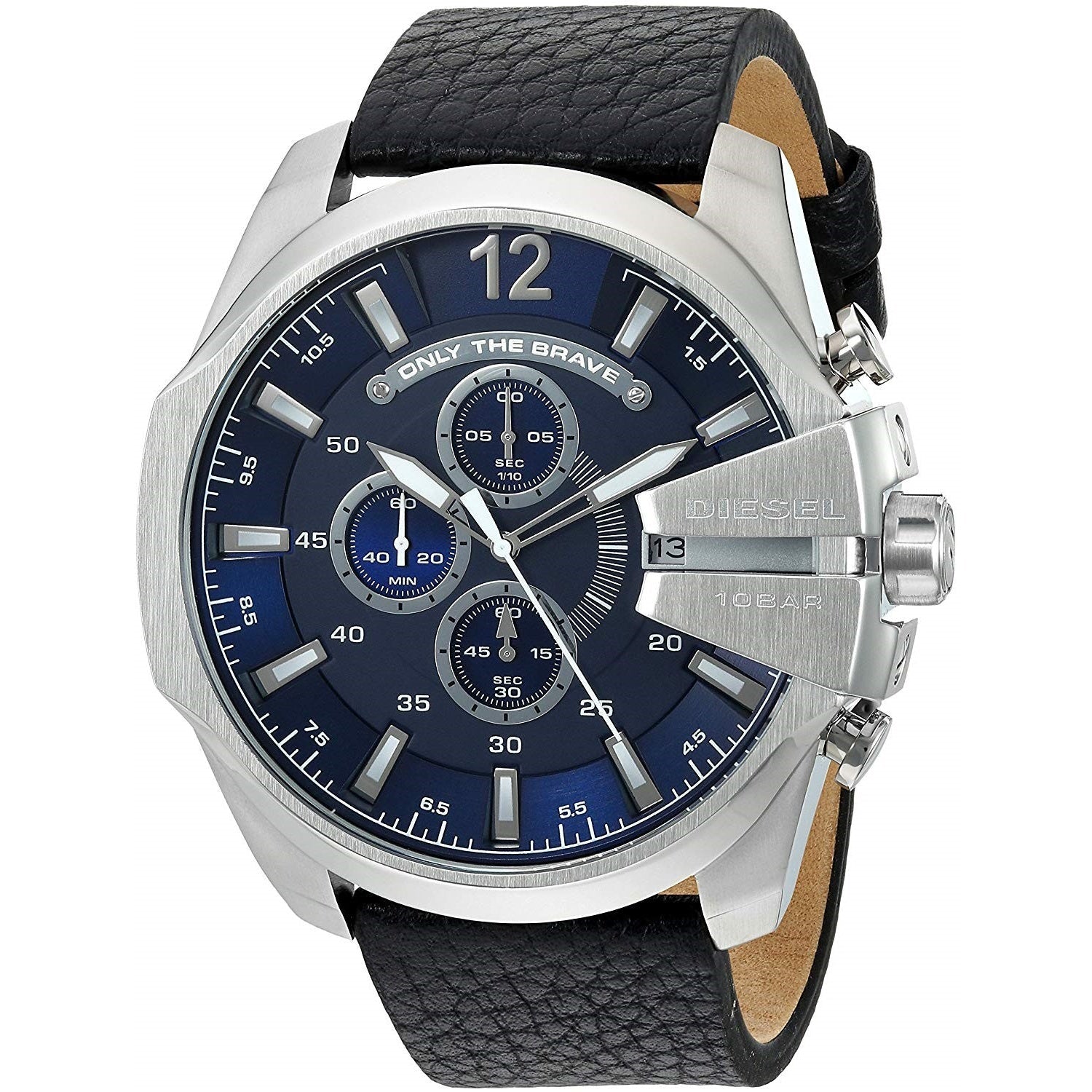 Diesel Mega Chief Quartz Chronograph Blue Dial Men's Watch DZ4423