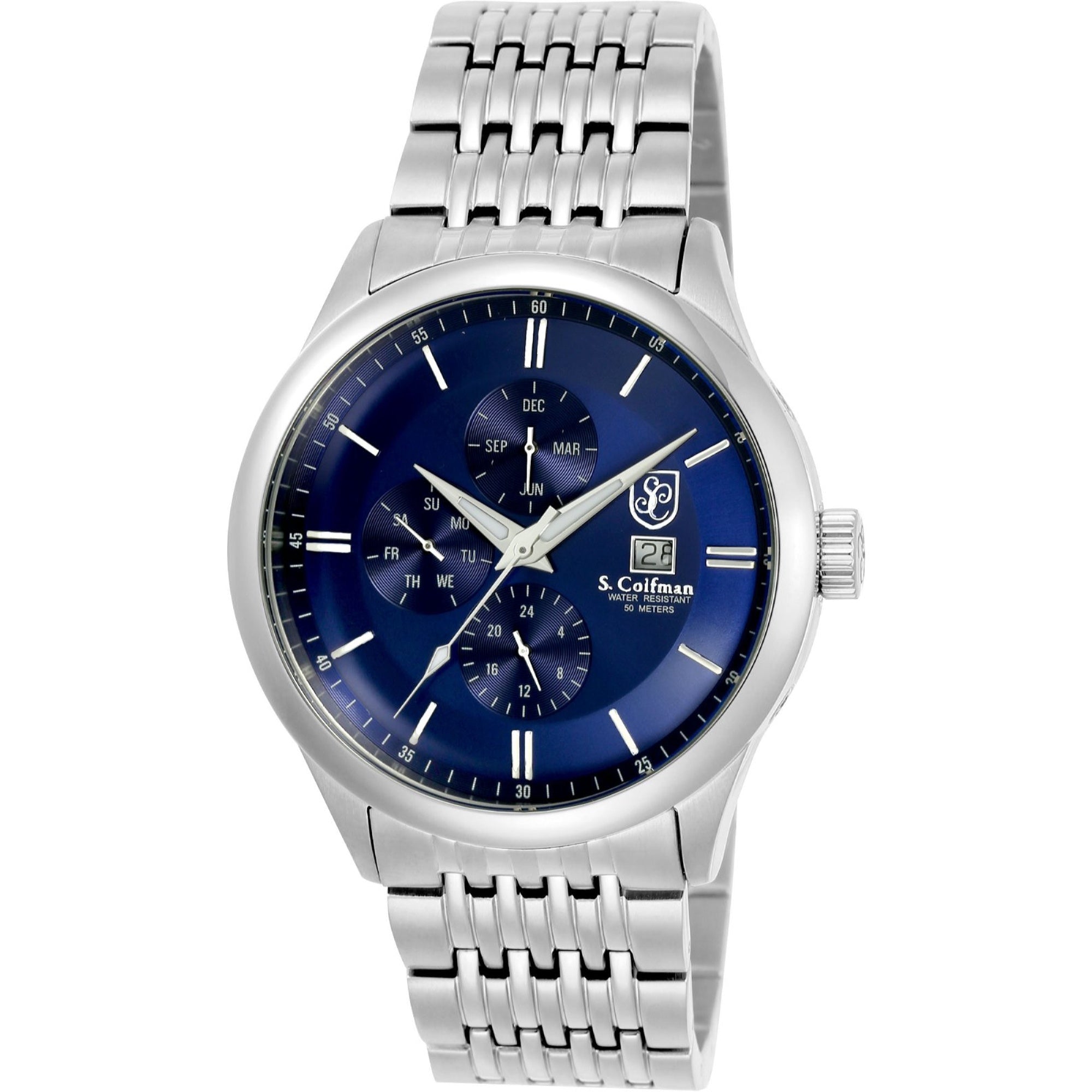 S. Coifman  Quartz Blue Dial Men's Watch SC0365