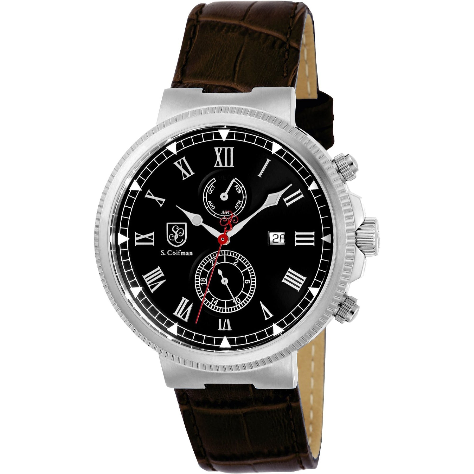 S. Coifman  Quartz Black Dial Men's Watch SC0380