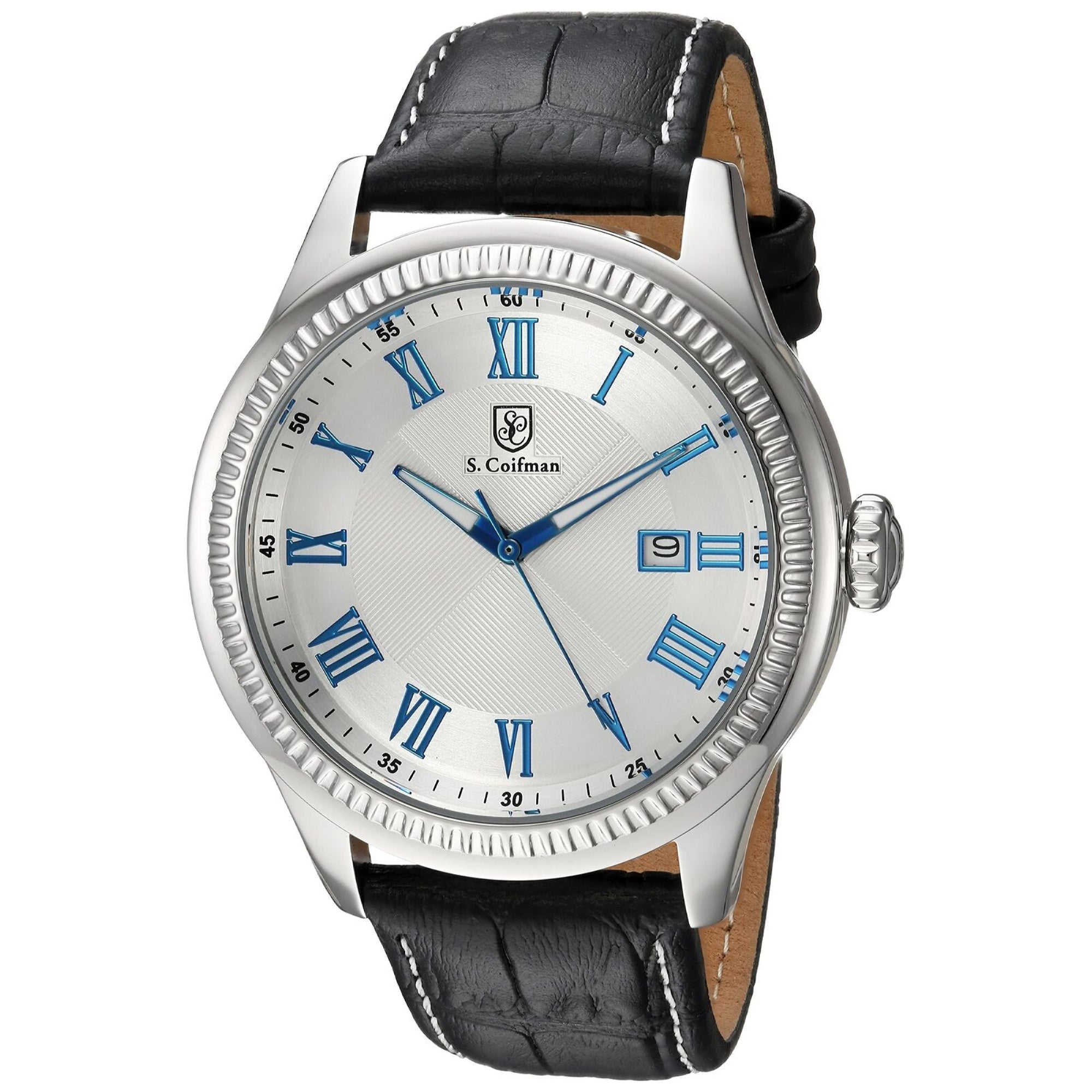 S. Coifman  Quartz Silver Dial Men's Watch SC0393