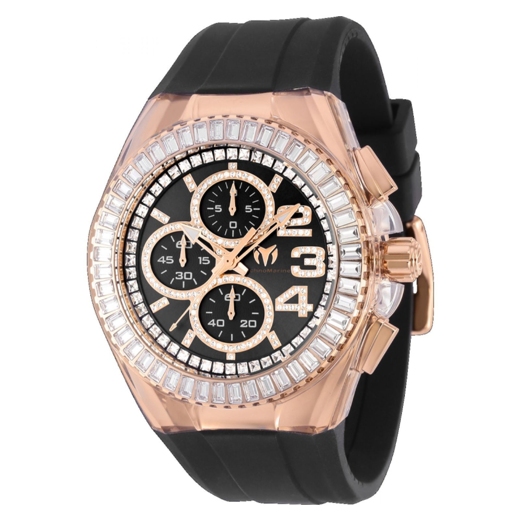 TechnoMarine  Quartz Glitz Silver Dial Men's Watch TM-121018
