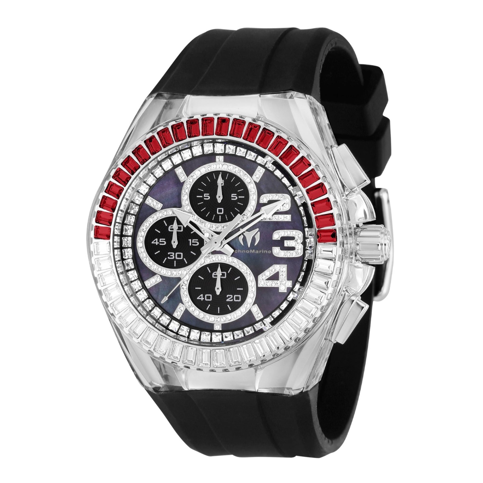 TechnoMarine  Quartz Glitz Silver Dial Men's Watch TM-121026