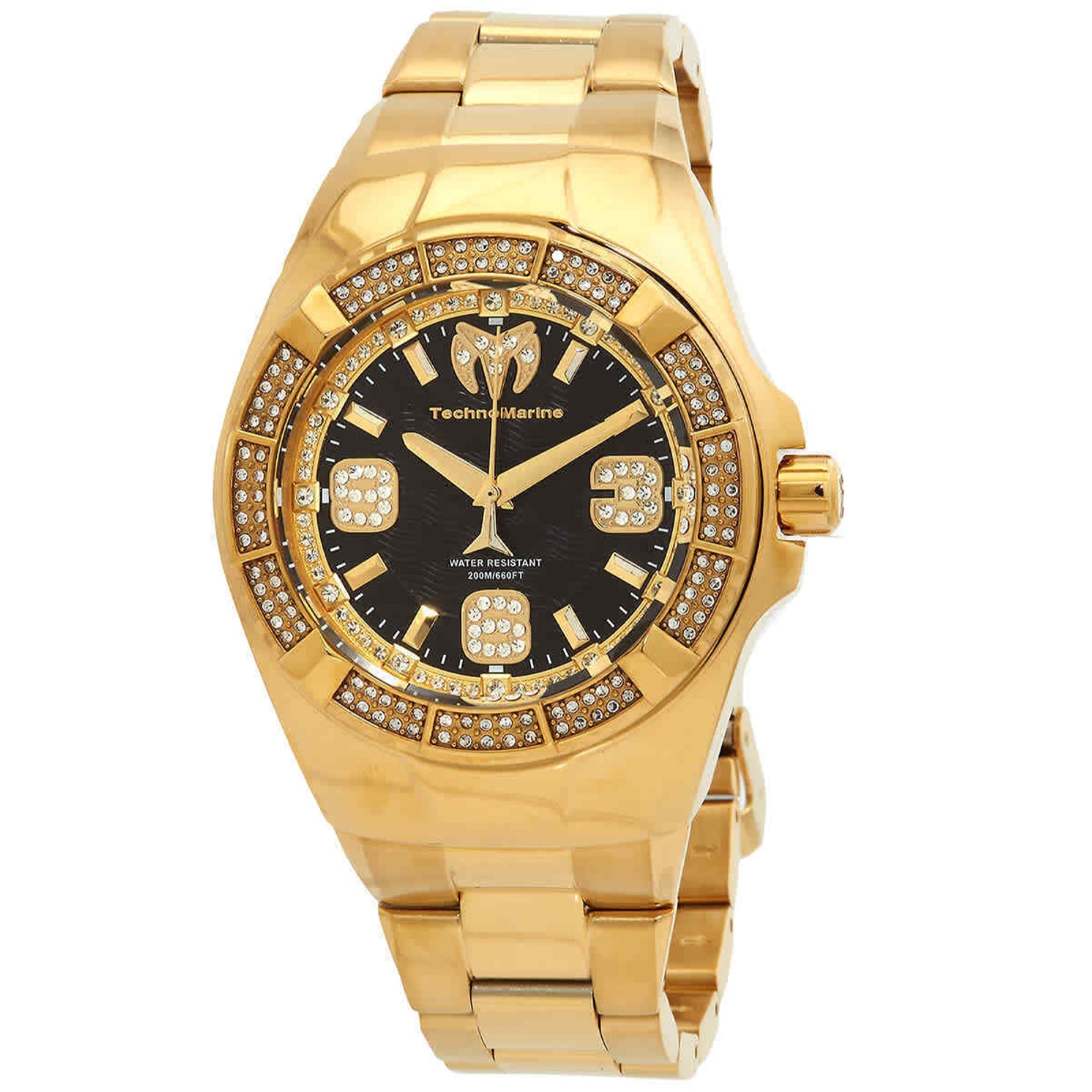 TechnoMarine  Quartz Glitz Silver Dial Men's Watch TM-121104