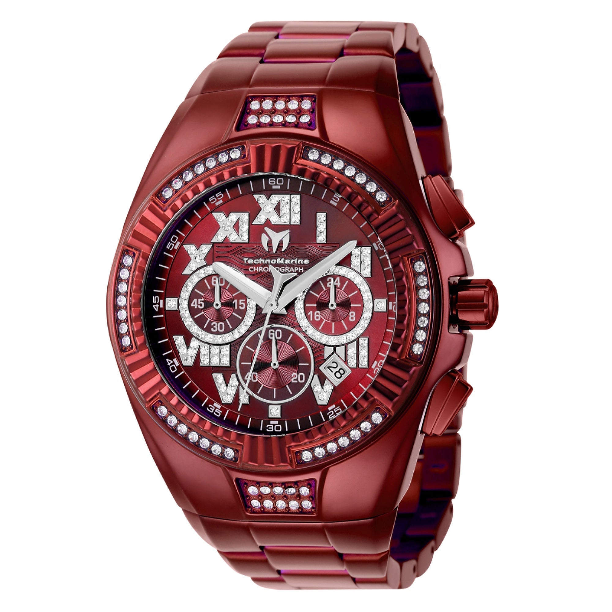 TechnoMarine  Quartz Red Dial Men's Watch TM-121232