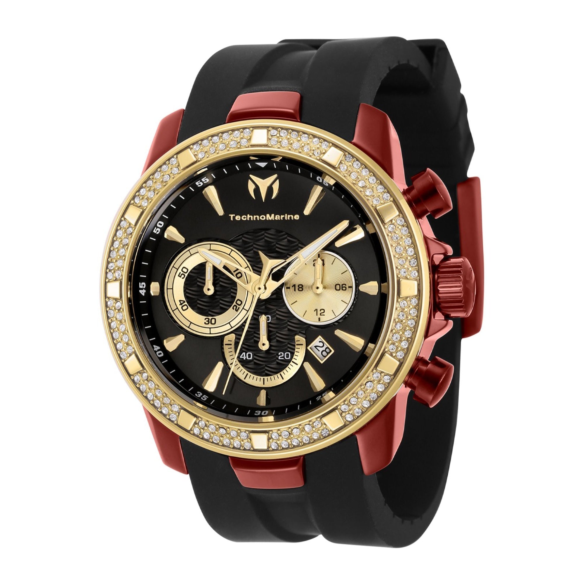 TechnoMarine  Quartz Gold Dial Men's Watch TM-621017