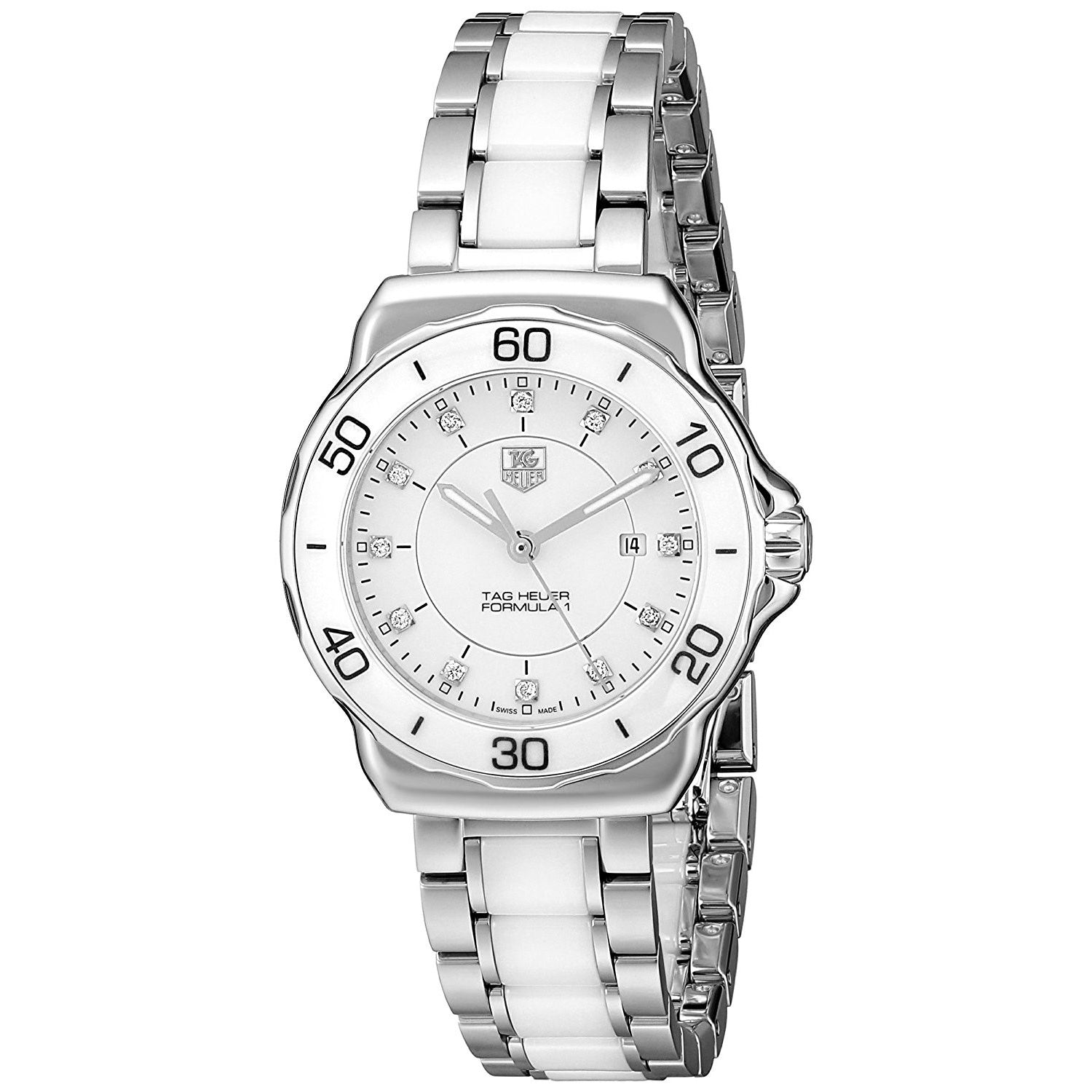 Tag Heuer Formula One Quartz Diamond Silver Dial Women's Watch WAH1315.BA0868