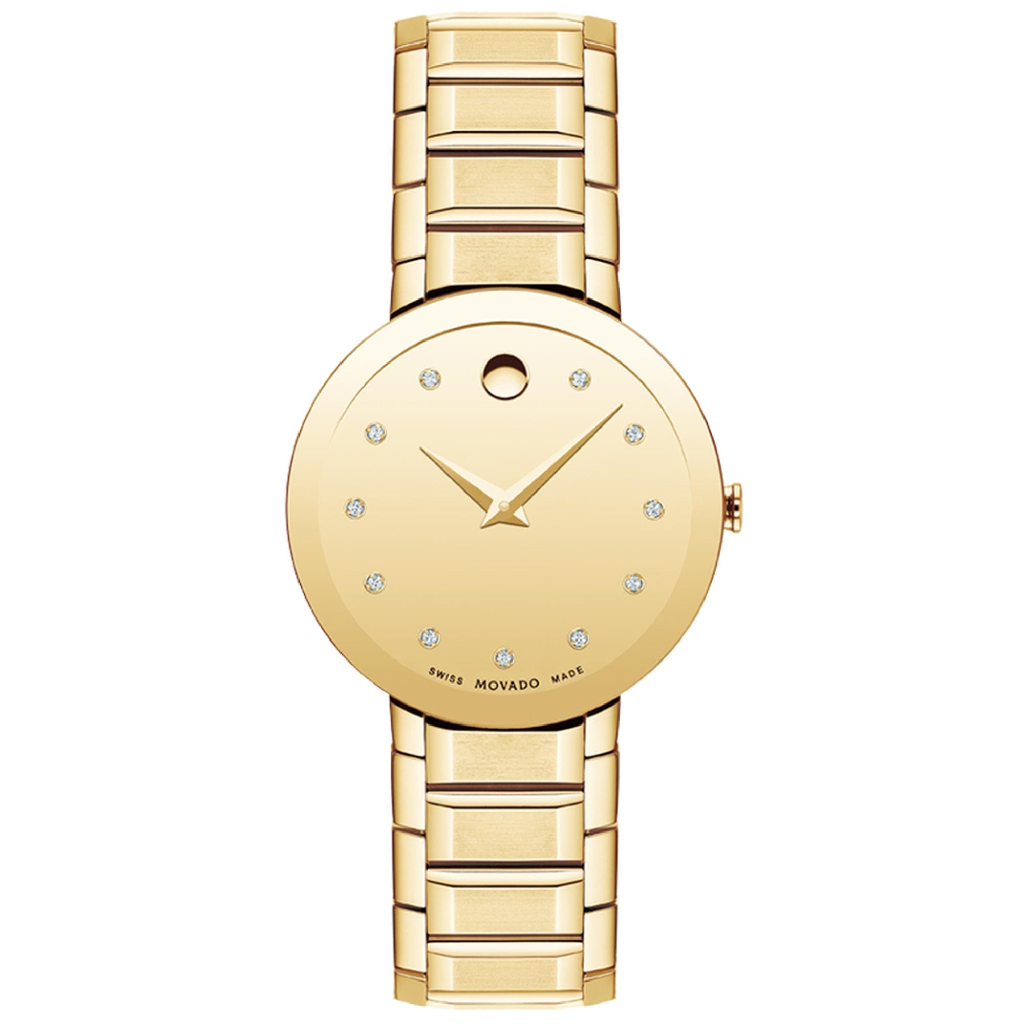 Movado Movado Quartz Gold-Tone Dial Women's Watch 0607550