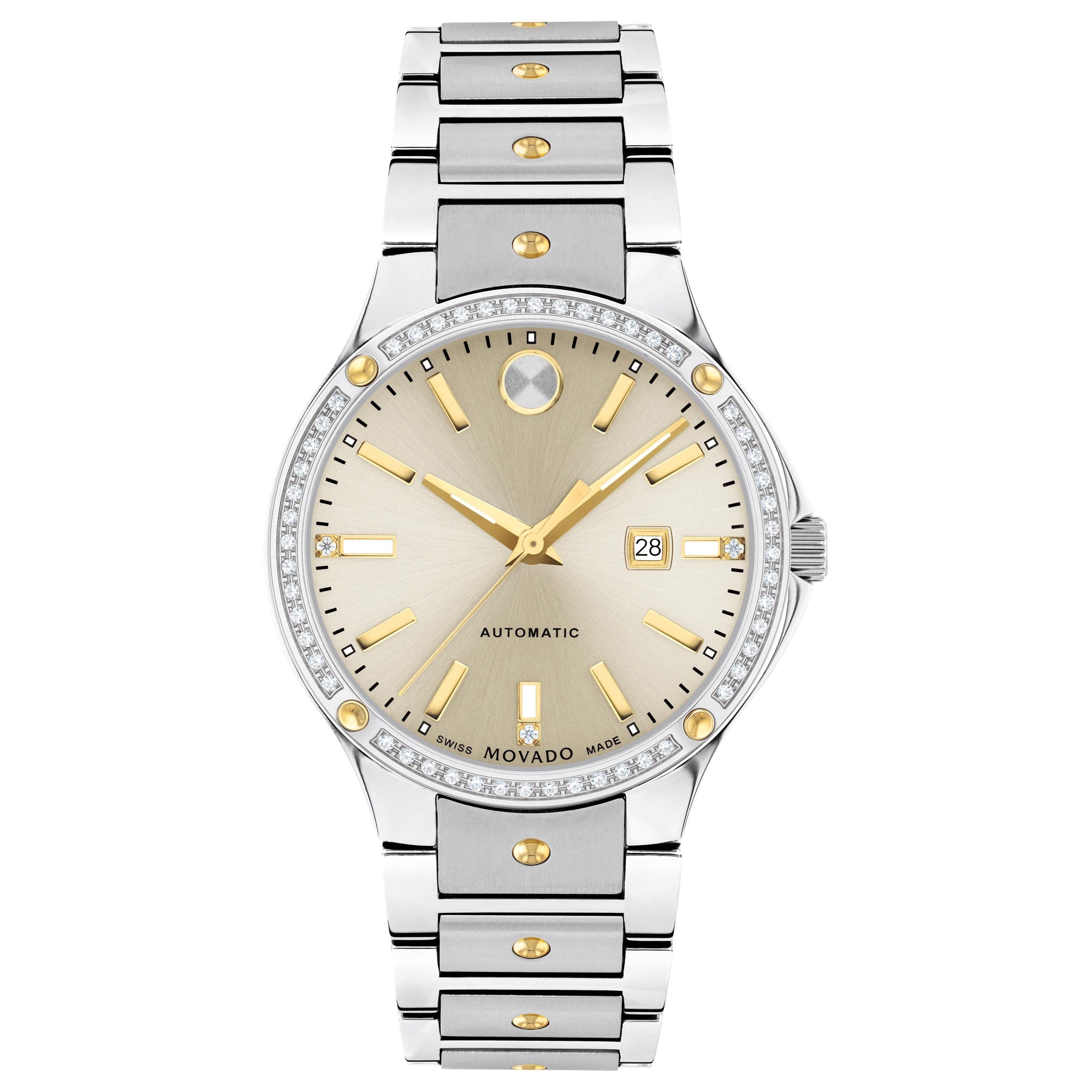 Movado Movado SE Automatic Beige Dial Women's Watch 0607682