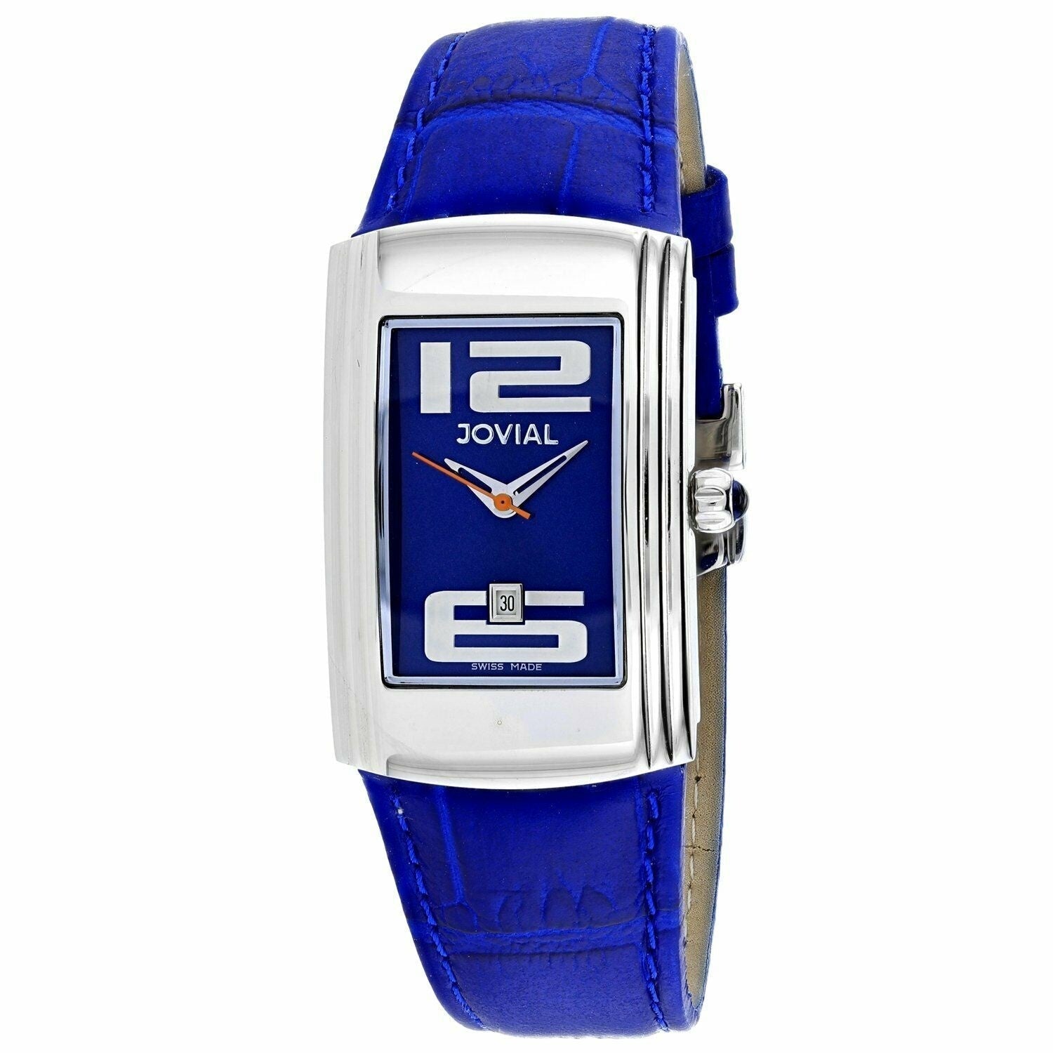 Jovial Classic Quartz Blue Dial Women's Watch 08007-LSL-03