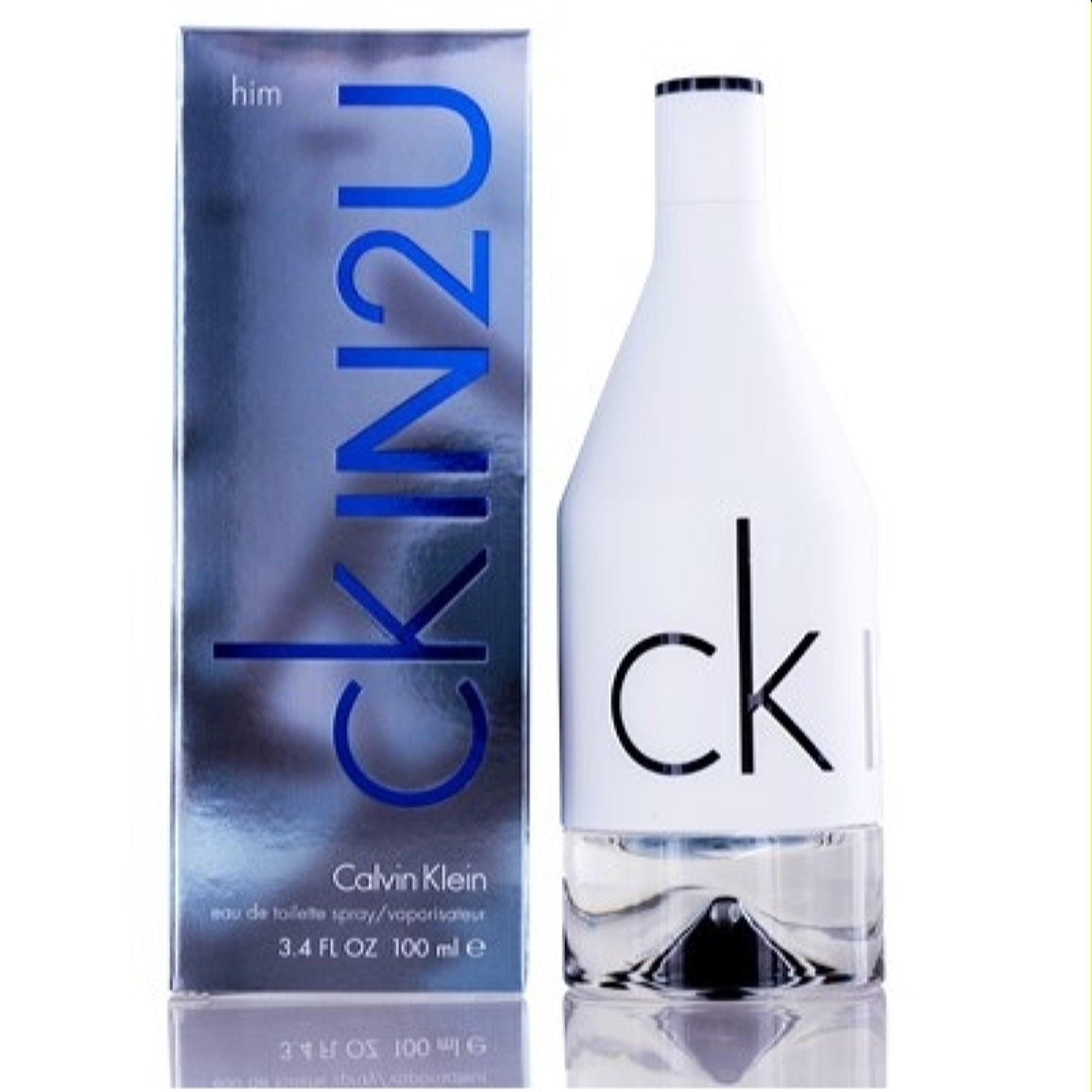 Calvin Klein Men's Ckin2U Men Calvin Klein Edt Spray 3.3 Oz (100 Ml)  088300196890