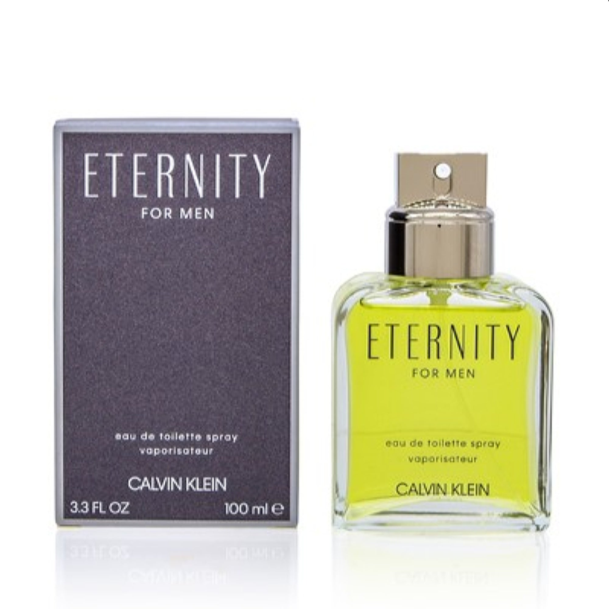 Calvin Klein Men's Eternity Men Calvin Klein Edt Spray 3.4 Oz  088300605514