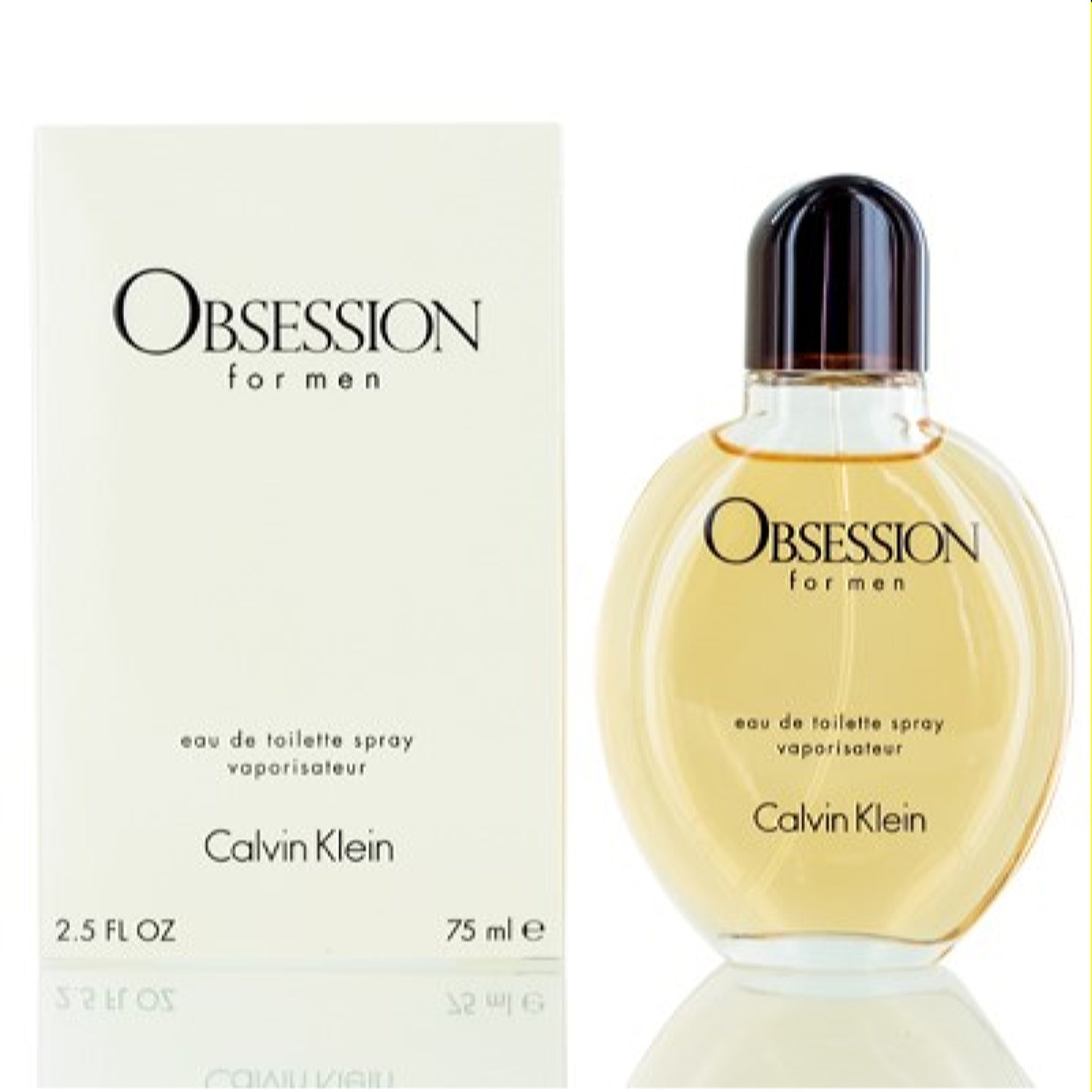 Calvin Klein Men's Obsession Men Calvin Klein Edt Spray 2.5 Oz (75 Ml)  088300606504
