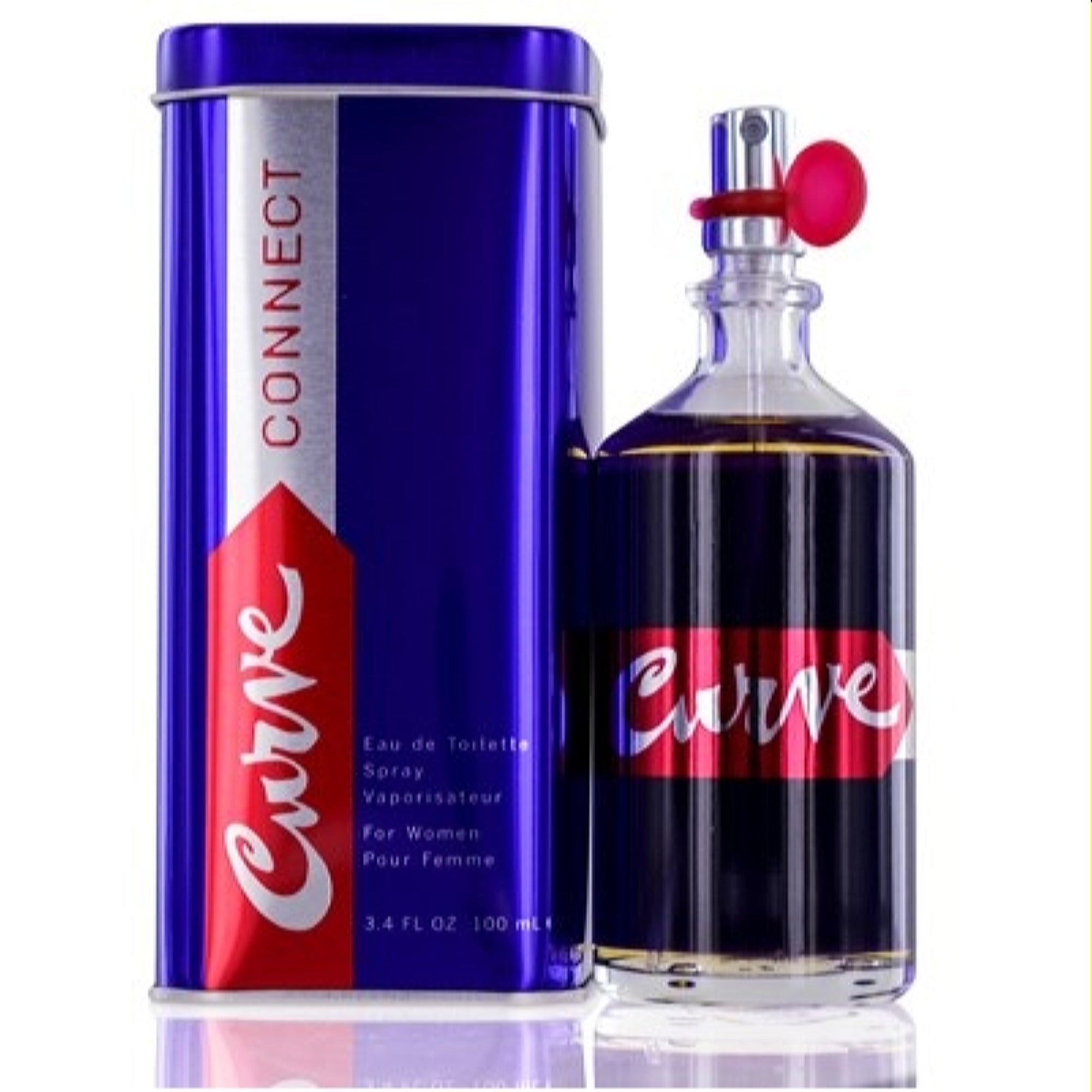 Liz Claiborne Women's Curve Connect Liz Claiborne Edt Spray 3.4 Oz   098691046223