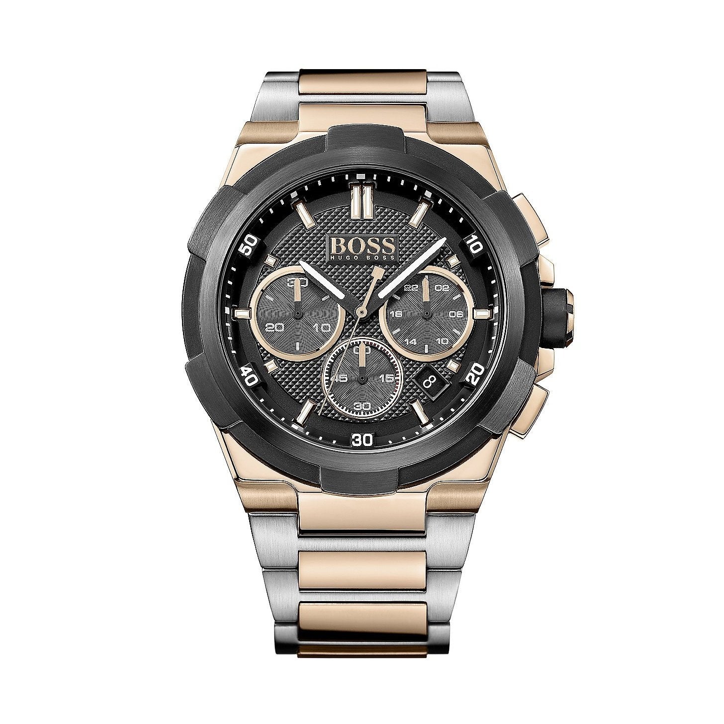 Hugo Boss Supernova Quartz Chronograph Black Dial Men's Watch 1513358