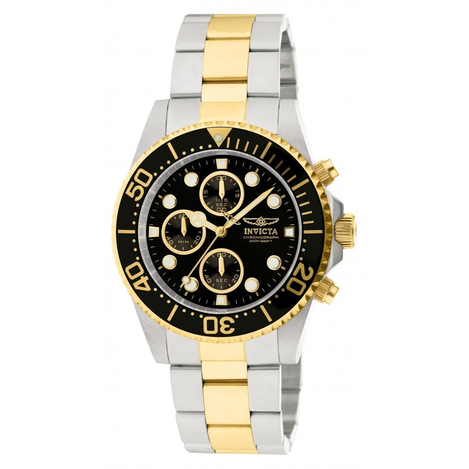Invicta Pro Diver Quartz Black Dial Men's Watch 1772