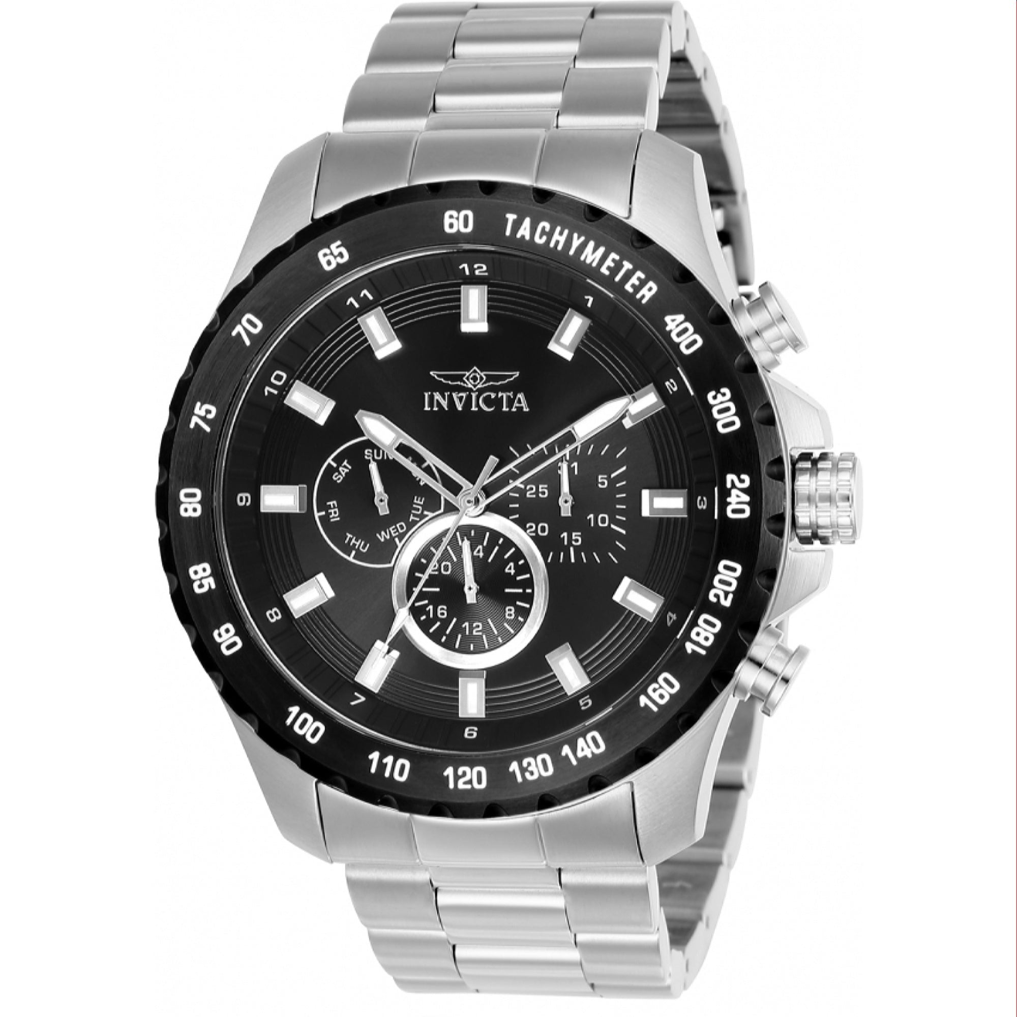 Invicta Speedway Quartz Black Dial Men's Watch 24210