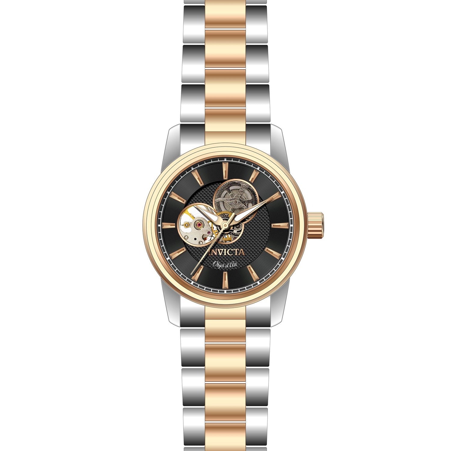 Invicta Objet D Art Automatic Black Dial Men's Watch 27563