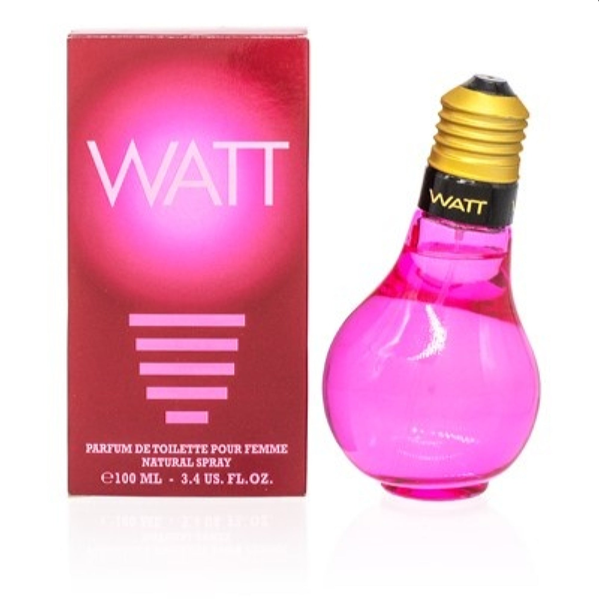 Parfums Watt Women's Watt Pink Parfums Watt Edt Spray 3.4 Oz (100 Ml)   3331430160031