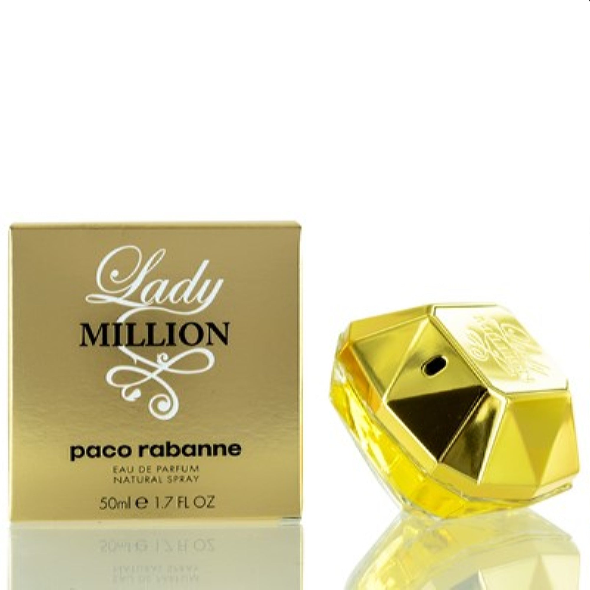 Paco Rabanne Women's Lady Million Paco Rabanne Edp Spray 1.7 Oz  3349668508488