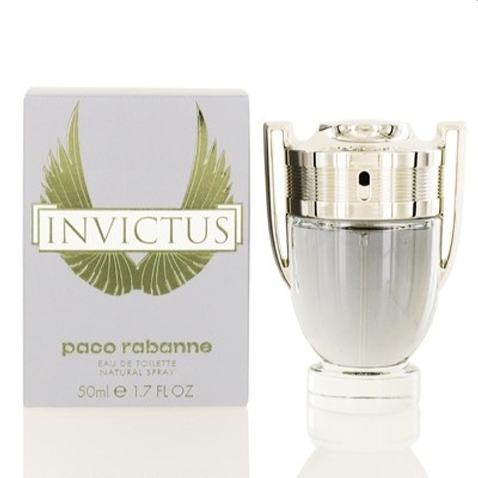 Paco Rabanne Men's Invictus Paco Rabanne Edt Spray 1.7 Oz (50 Ml)  3349668515653