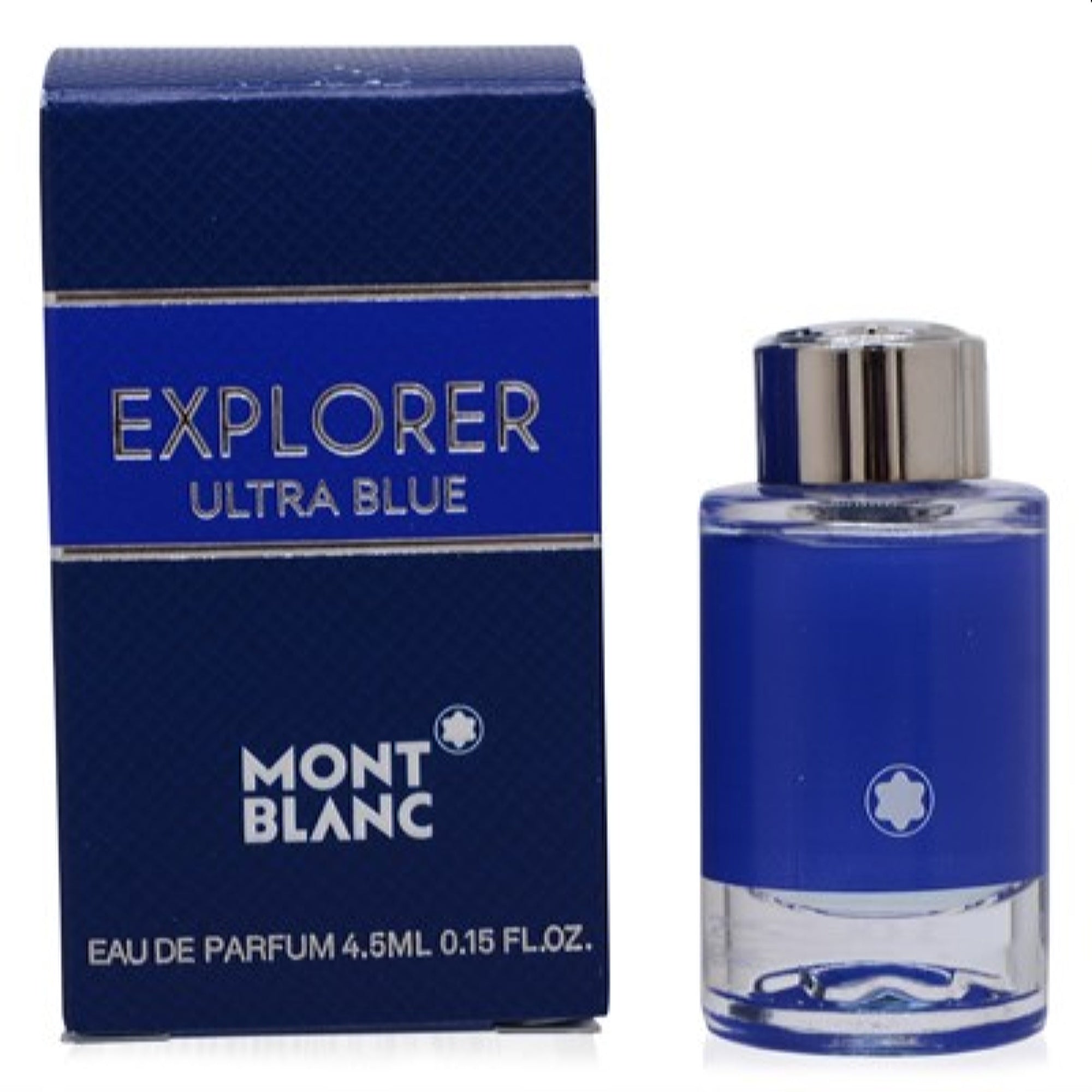 Mont Blanc Men's Explorer Ultra Blue Mont Blanc Edp 0.15 Oz (4.5 Ml)  3386460124218