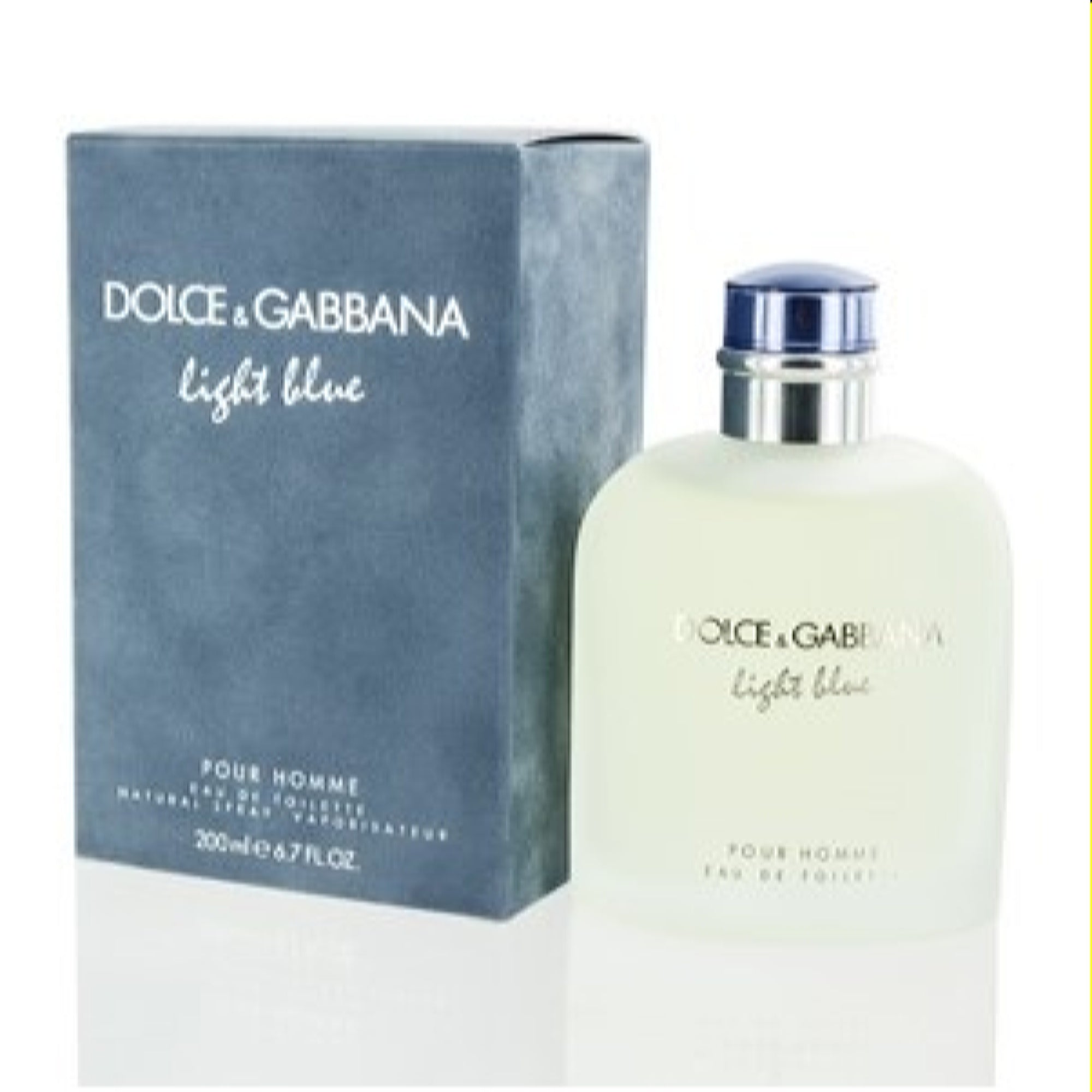 Dolce & Gabbana Men's Light Blue Pour Homme D&G Edt Spray 6.7 Oz (200 Ml)  3423473020493