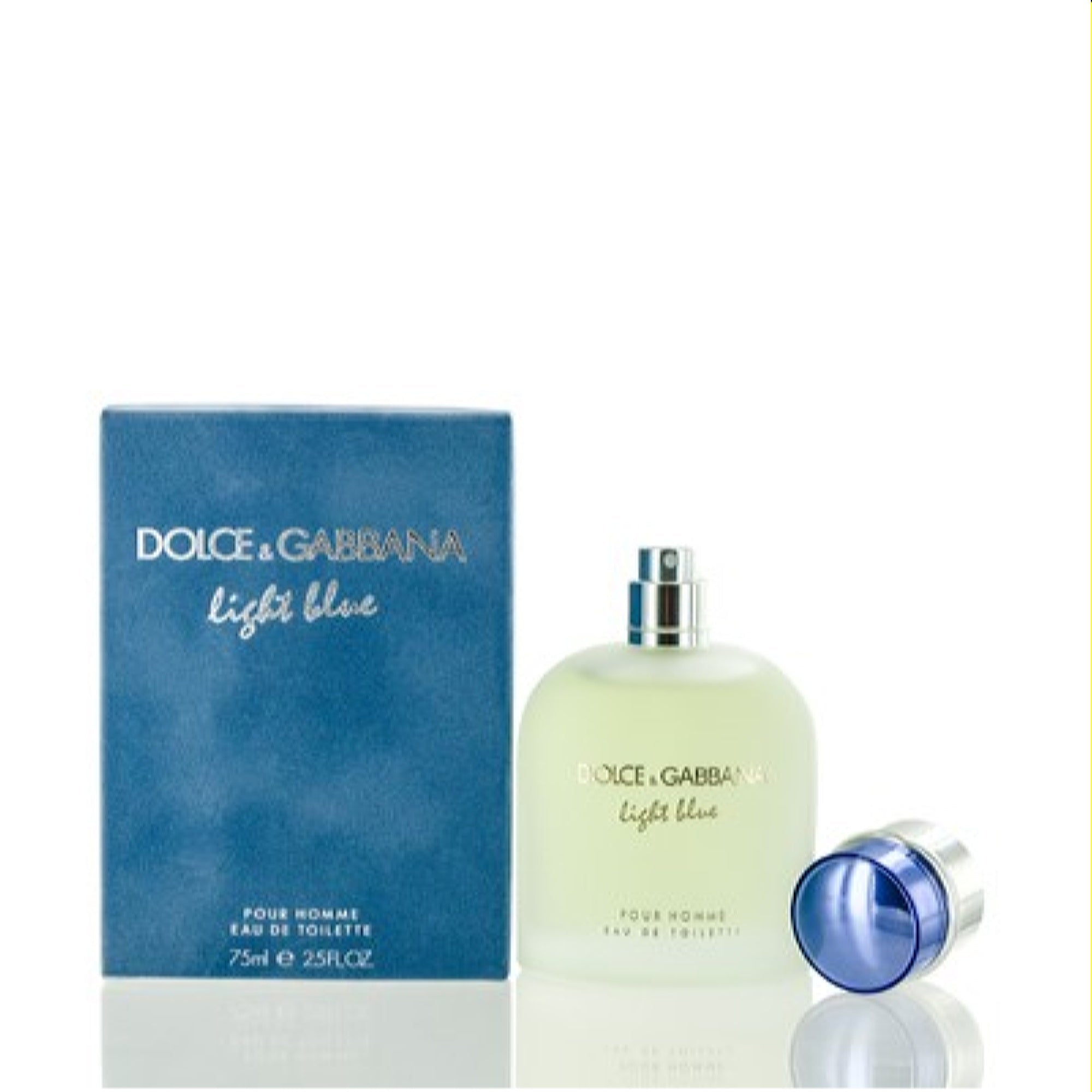 Dolce & Gabbana Men's Light Blue Pour Homme D&G Edt Spray 2.5 Oz (75 Ml)  3423473020509