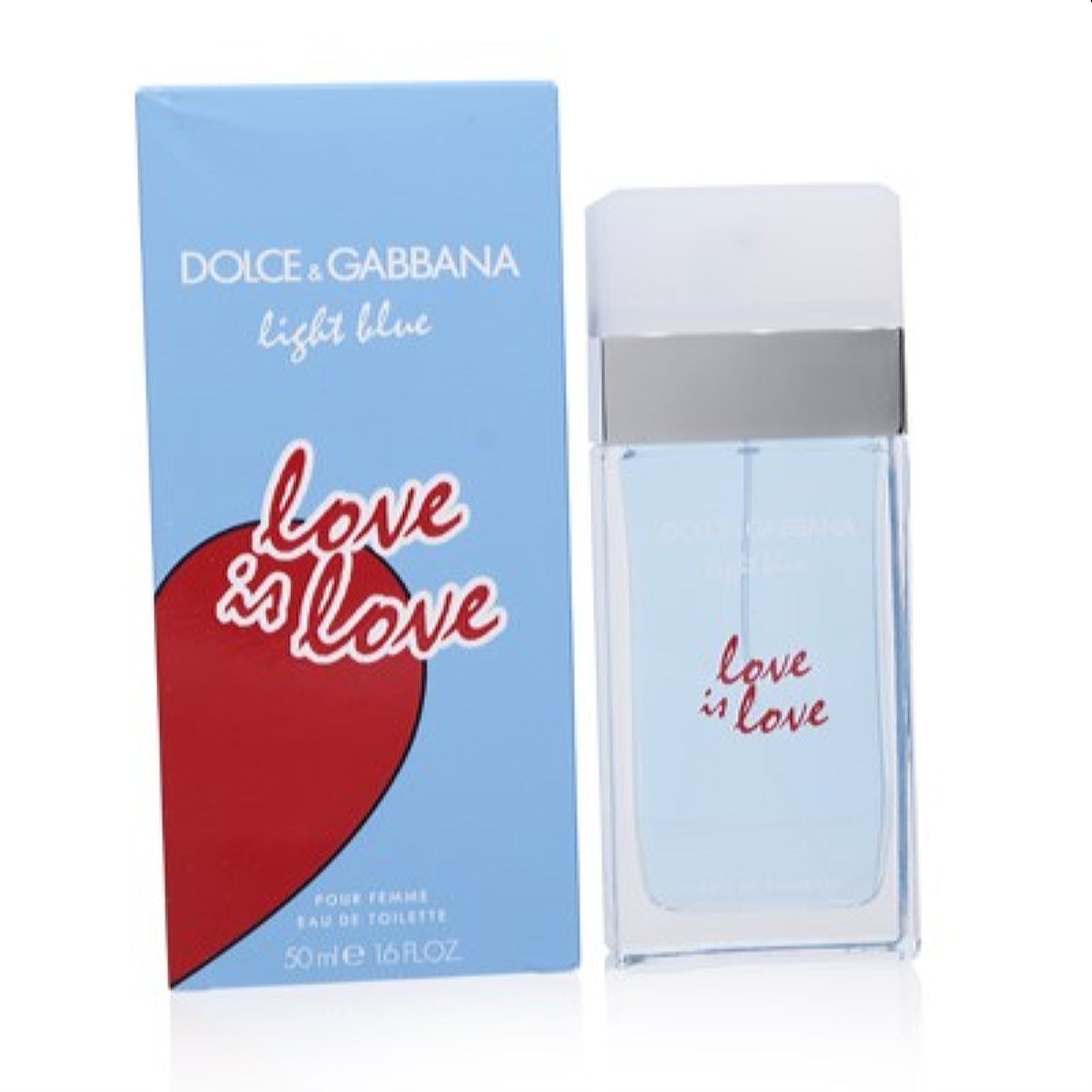 Dolce & Gabbana Women's Light Blue Love Is Love D&G Edt Spray Limited Edition 1.6 Oz (50 Ml)   3423473111559